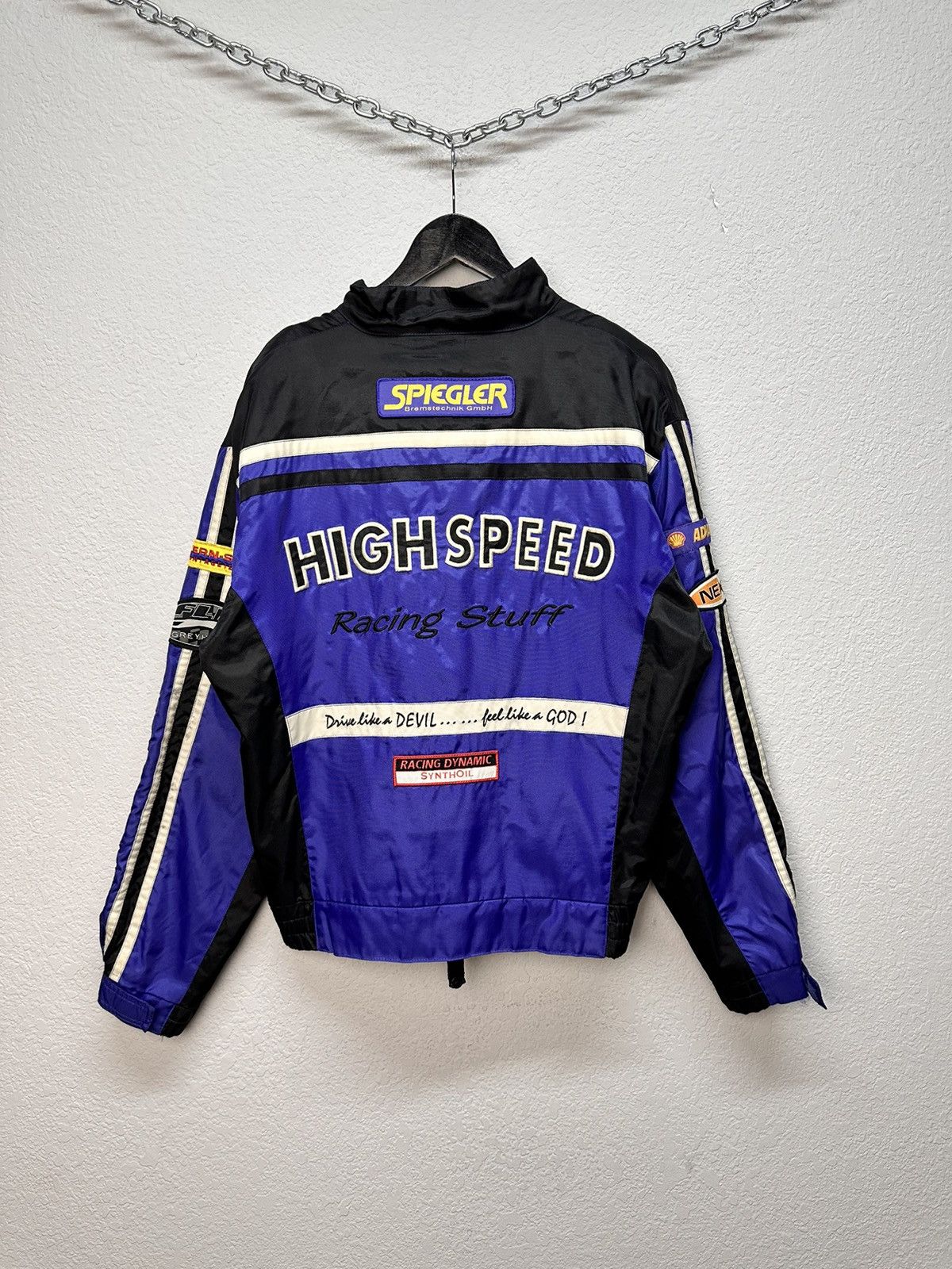 NASCAR Racing Jacket Moto Vodafone F1 Nascar Leather Red Bull Lucky Size US M / EU 48-50 / 2 - 10 Thumbnail