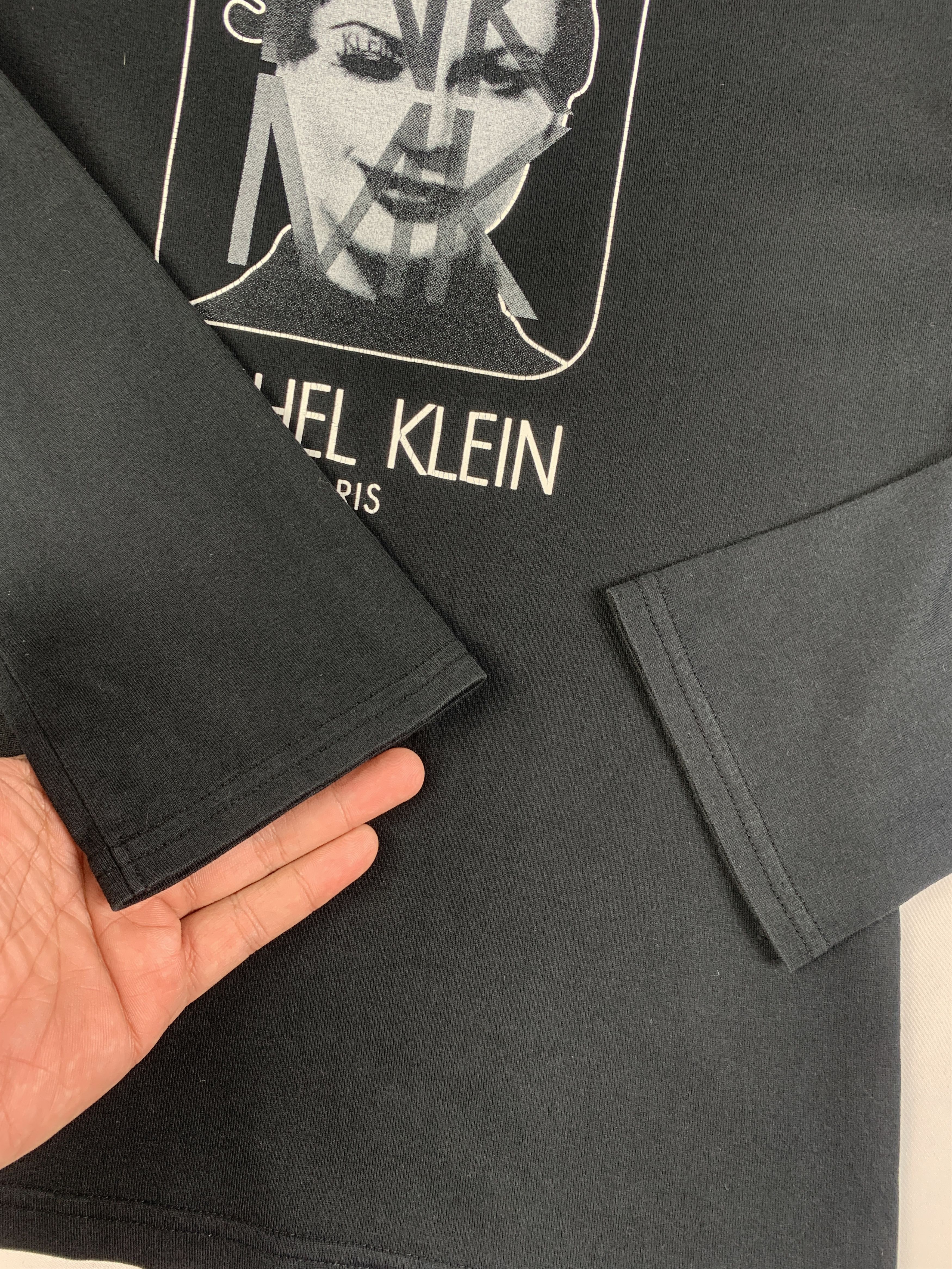 Michel Klein 2000s Michel Klein Black Girl Graphic Top (S to M) Size S / US 4 / IT 40 - 5 Thumbnail