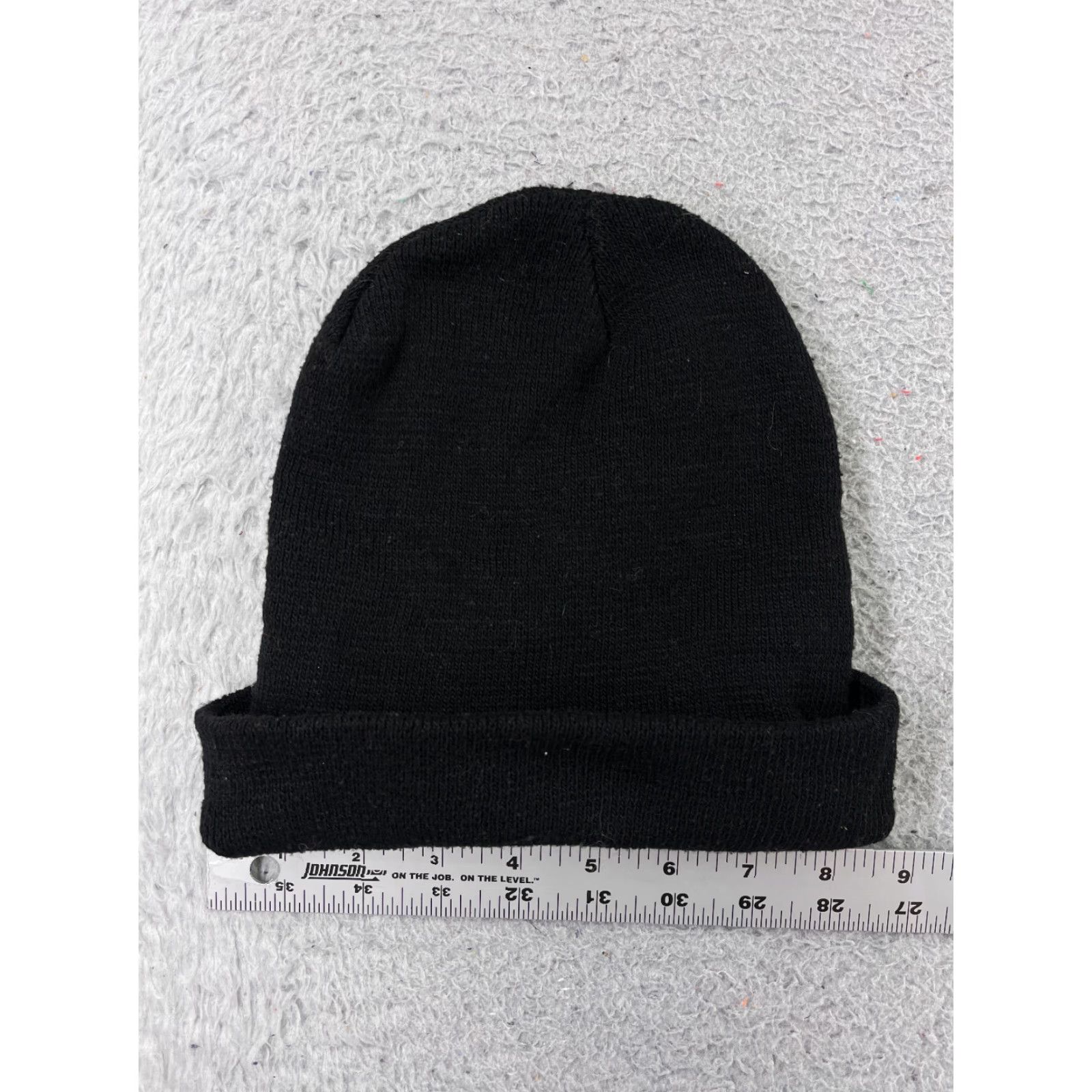 Vintage Unbranded Beanie Adult One Size Black Knit 100% Acrylic Skate Skater - Beanie, Unisex Adults, Black, One Size, Knit, Skull, Casual Winter Cap Size ONE SIZE - 2 Thumbnail