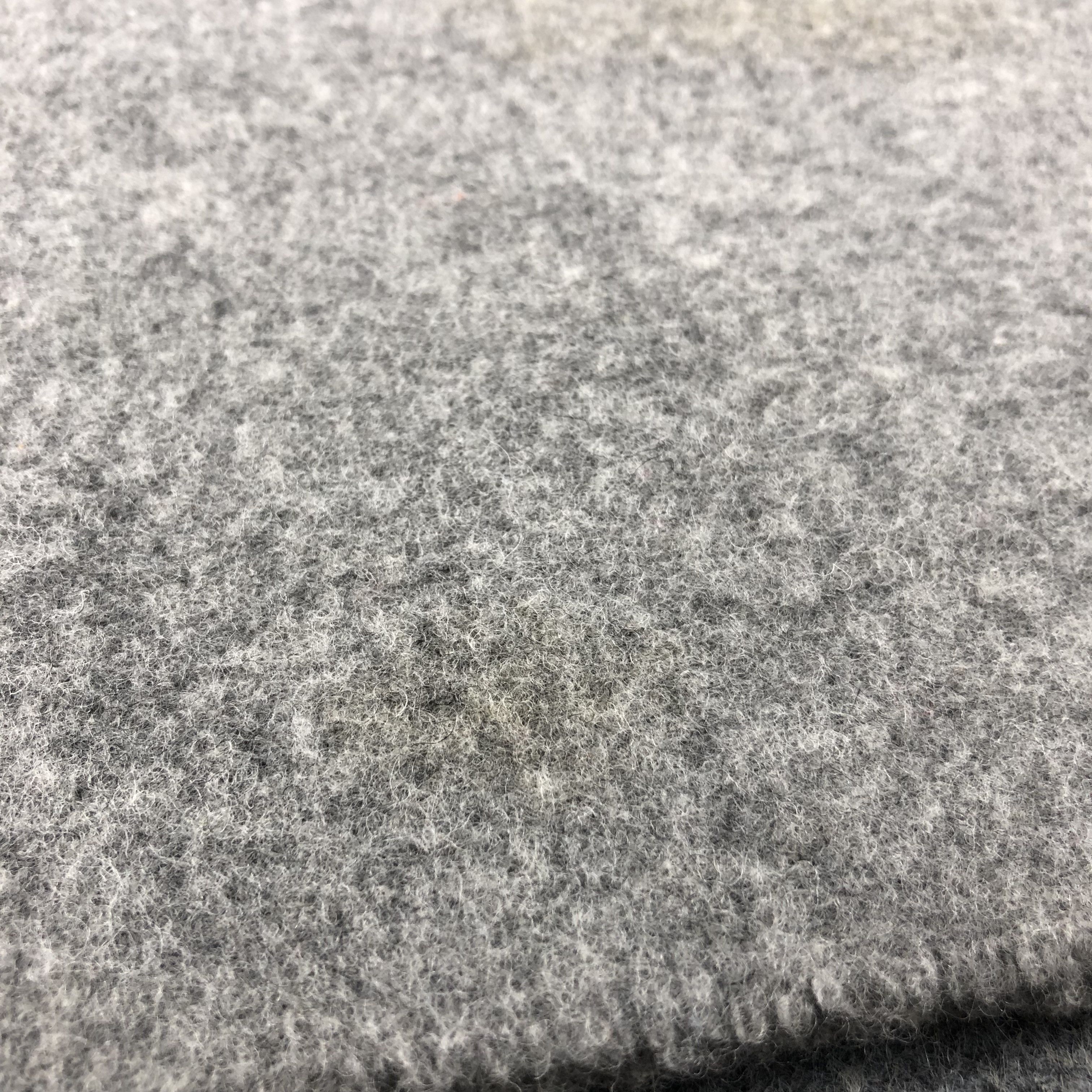 Vintage Glen Prince Plain Grey Wool Scarf Muffler V612 Size ONE SIZE - 6 Thumbnail
