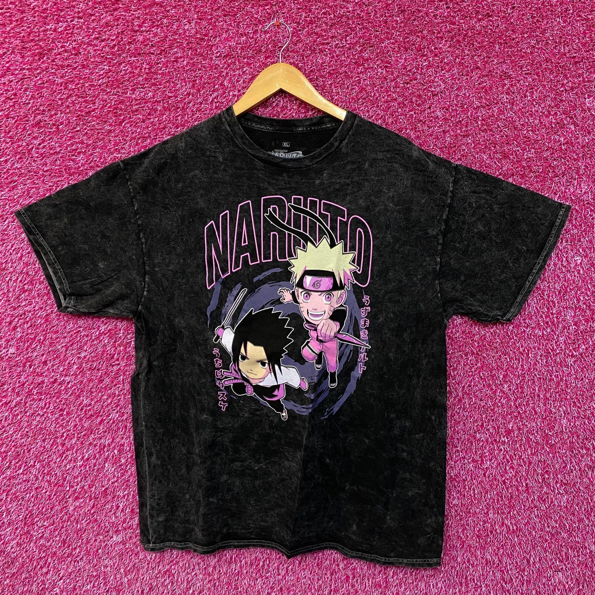 Ripple Junction Naruto Chibi Style Mineral Wash Anime Tshirt size extra larg Size US XL / EU 56 / 4 - 1 Thumbnail