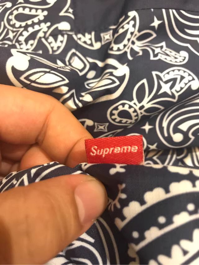 Supreme Supreme TNF Paisley Print hoodies Size US S / EU 44-46 / 1 - 6 Thumbnail