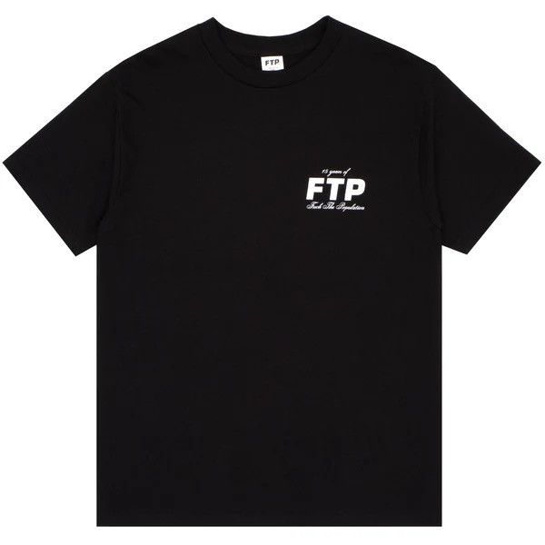 Fuck The Population FTP 15 YEAR ANNIVERSARY T-SHIRT LARGE BLACK Size US L / EU 52-54 / 3 - 1 Thumbnail