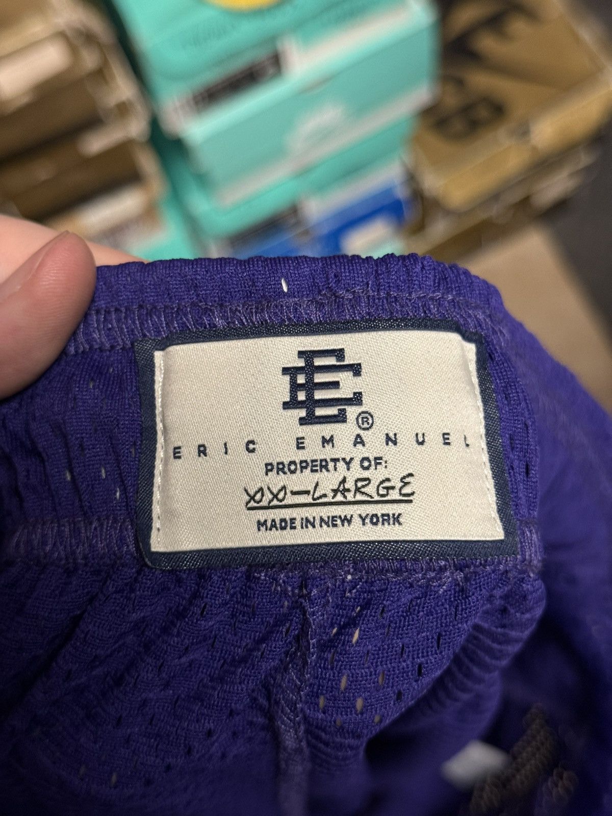 Eric Emanuel × Warren Lotas Eric Emanuel x Warren Lotas Mesh Shorts Purple Size XXL Size US 32 / EU 48 - 8 Thumbnail