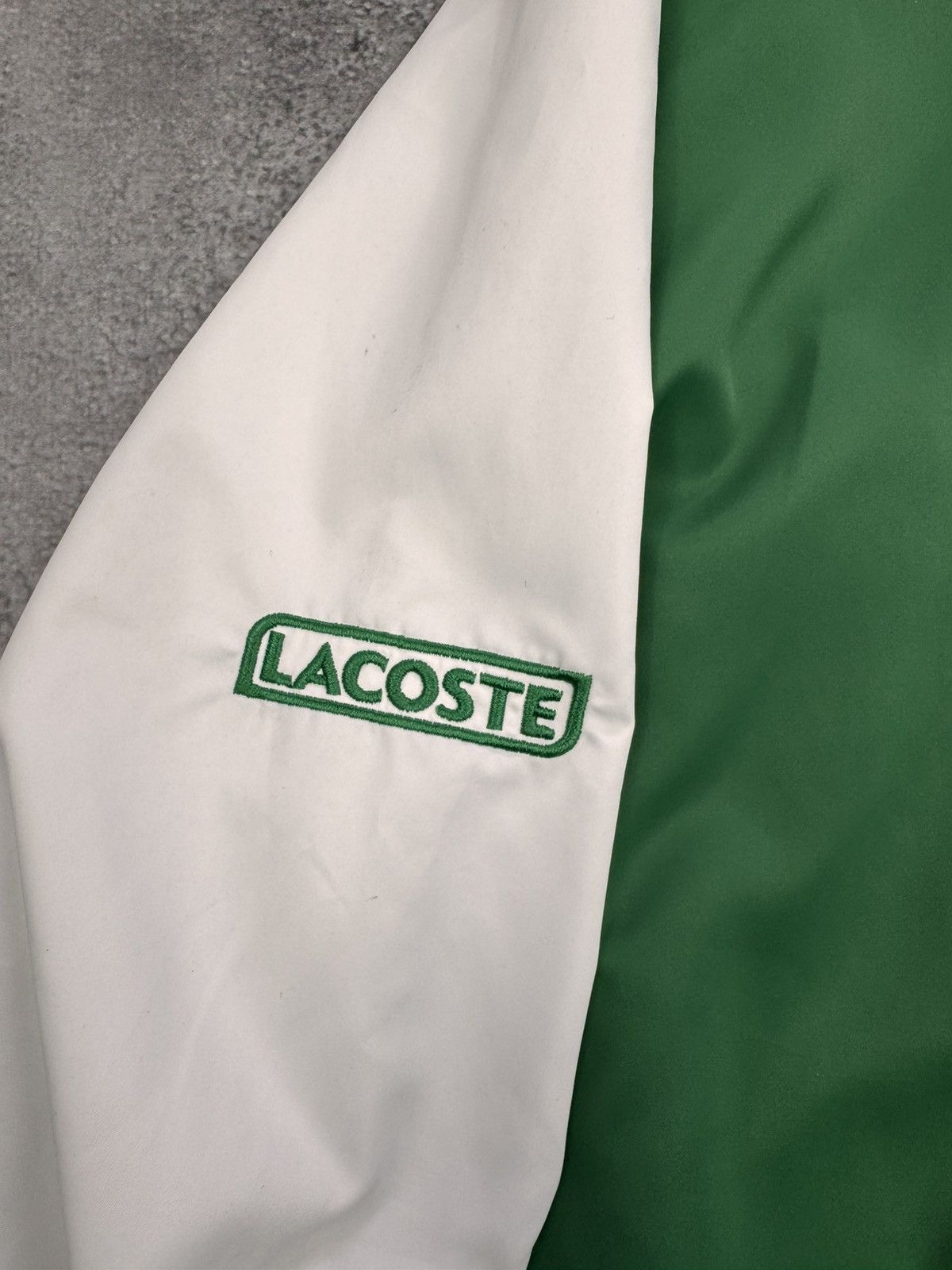 Lacoste Lacoste Men Hooded Zip Jacket Green Block Size XL Size US XL / EU 56 / 4 - 6 Thumbnail
