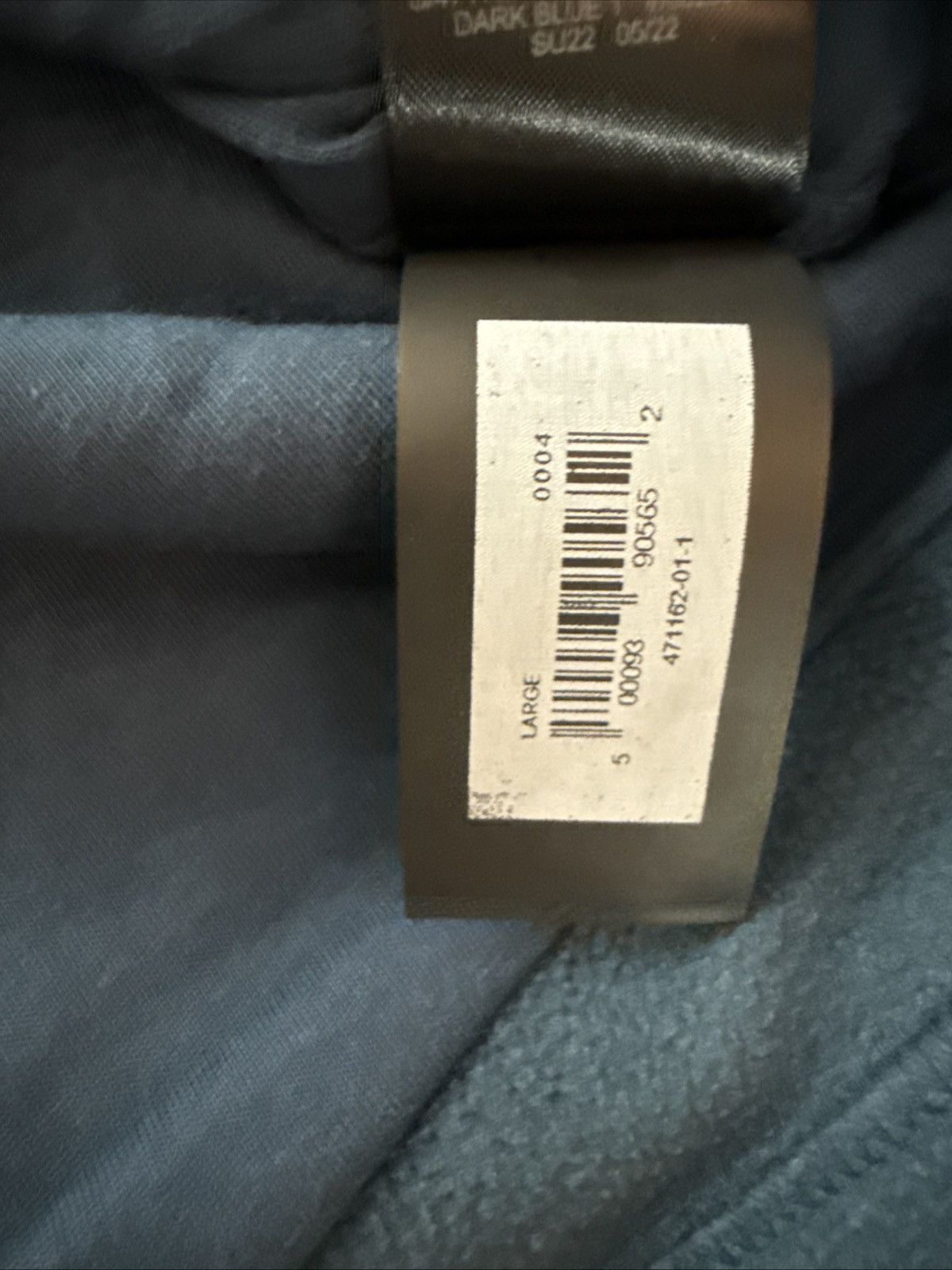 Balenciaga × Gap × Yeezy Yeezy x Gap x Balenciaga 32 Polar Fleece Hoodie Dark Blue L Size US L / EU 52-54 / 3 - 6 Thumbnail