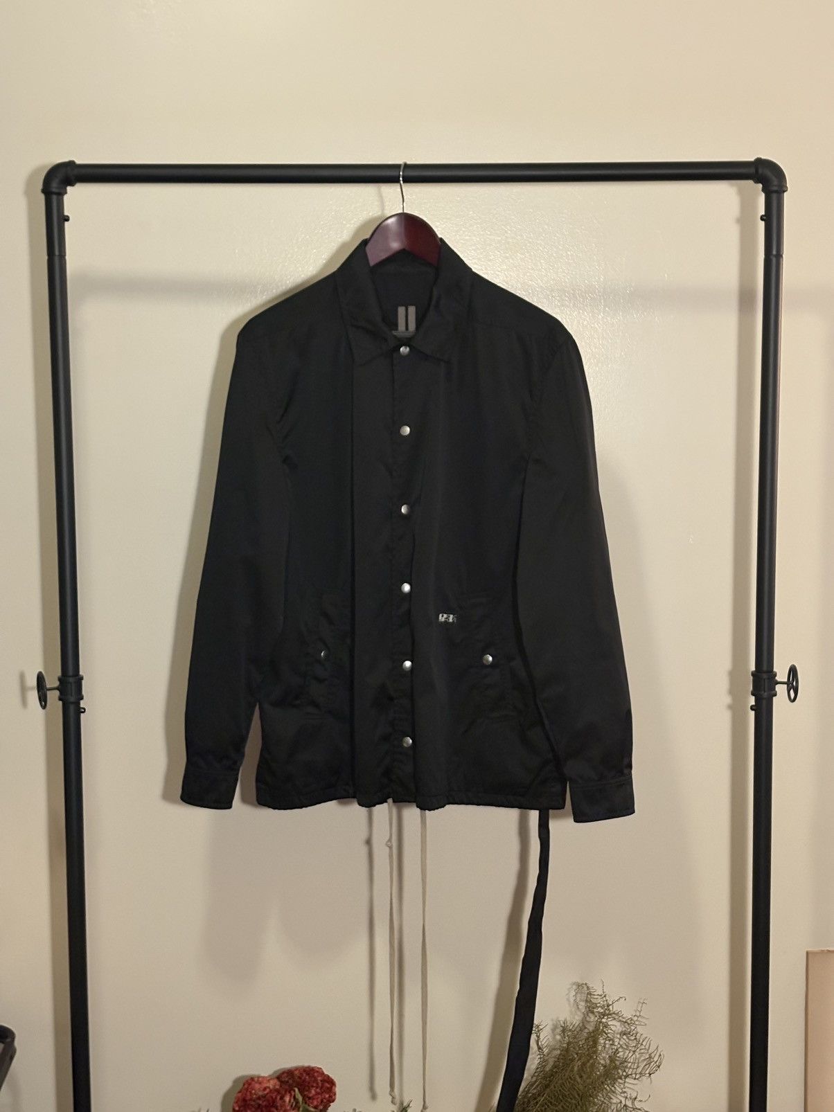 Rick Owens Drkshdw Black Shirt Jacket Size US S / EU 44-46 / 1 - 1 Thumbnail