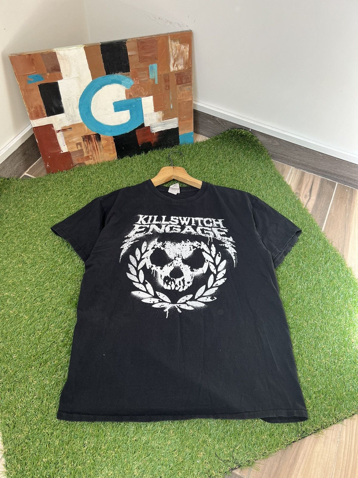 Band Tees × Vintage Y2K 00s Killswitch engage big skull rock band logo tee Size US L / EU 52-54 / 3 - 1 Thumbnail