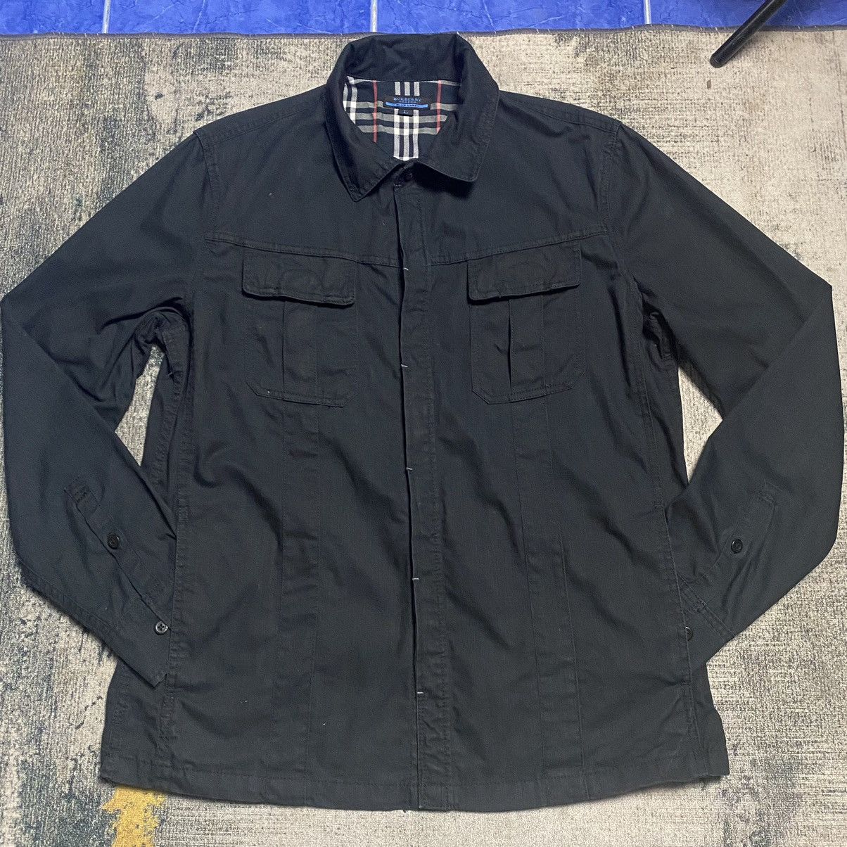 Burberry × Designer Burberry Blue Label Long Sleeve Jacket Size US L / EU 52-54 / 3 - 7 Thumbnail