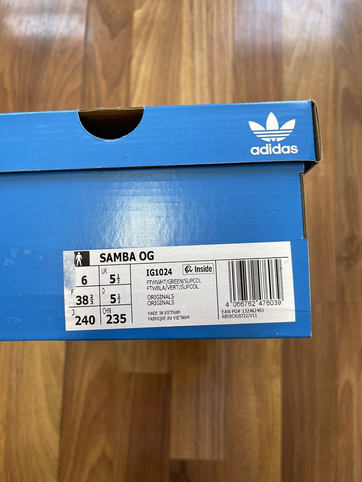 Adidas Adidas Samba Green Sneakers Size 6 Size US 6 / EU 39 - 8 Thumbnail