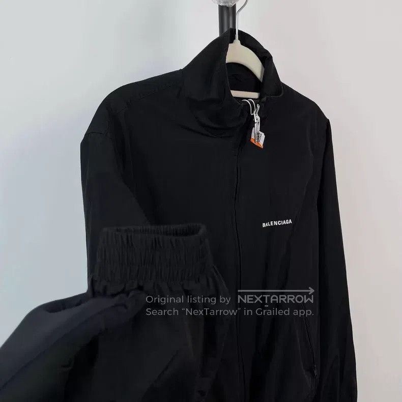 Balenciaga Balenciaga Mirror reverse letter logo embroidery jacket Size S / US 4 / IT 40 - 2 Thumbnail