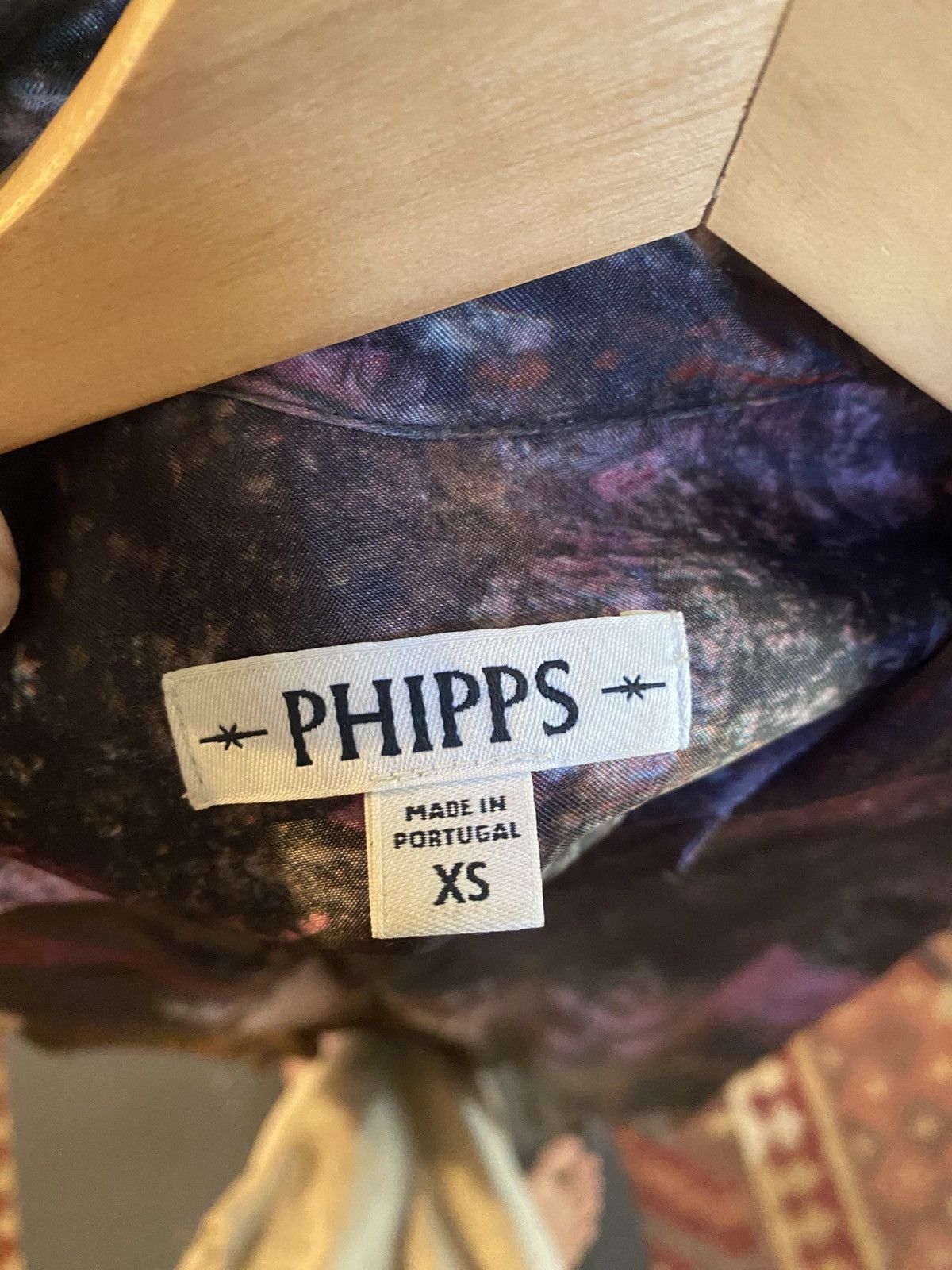 Phipps PHIPPS 100% Cupro Forest Landscape Shirt — XS Size US S / EU 44-46 / 1 - 5 Thumbnail