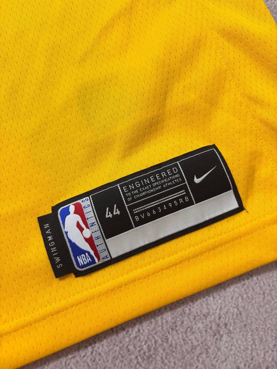 NBA Nike NBA Los Angeles Lakers LeBron James Jersey Gold Size US M / EU 48-50 / 2 - 5 Thumbnail