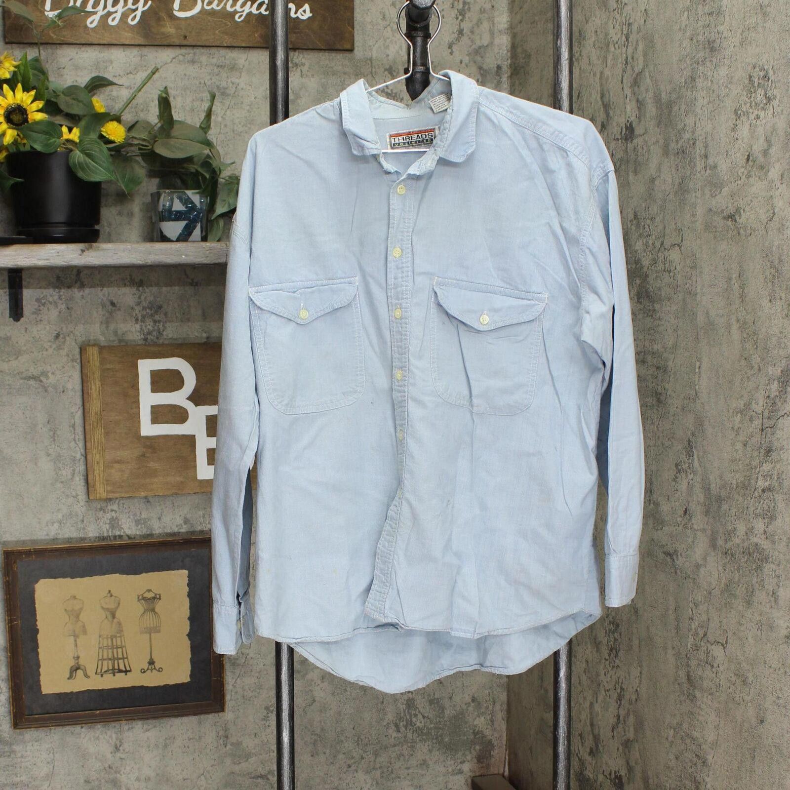Designer Threads Unlimited Up Work Shirt 1667a1922846dc Light Blue L Size US L / EU 52-54 / 3 - 1 Thumbnail
