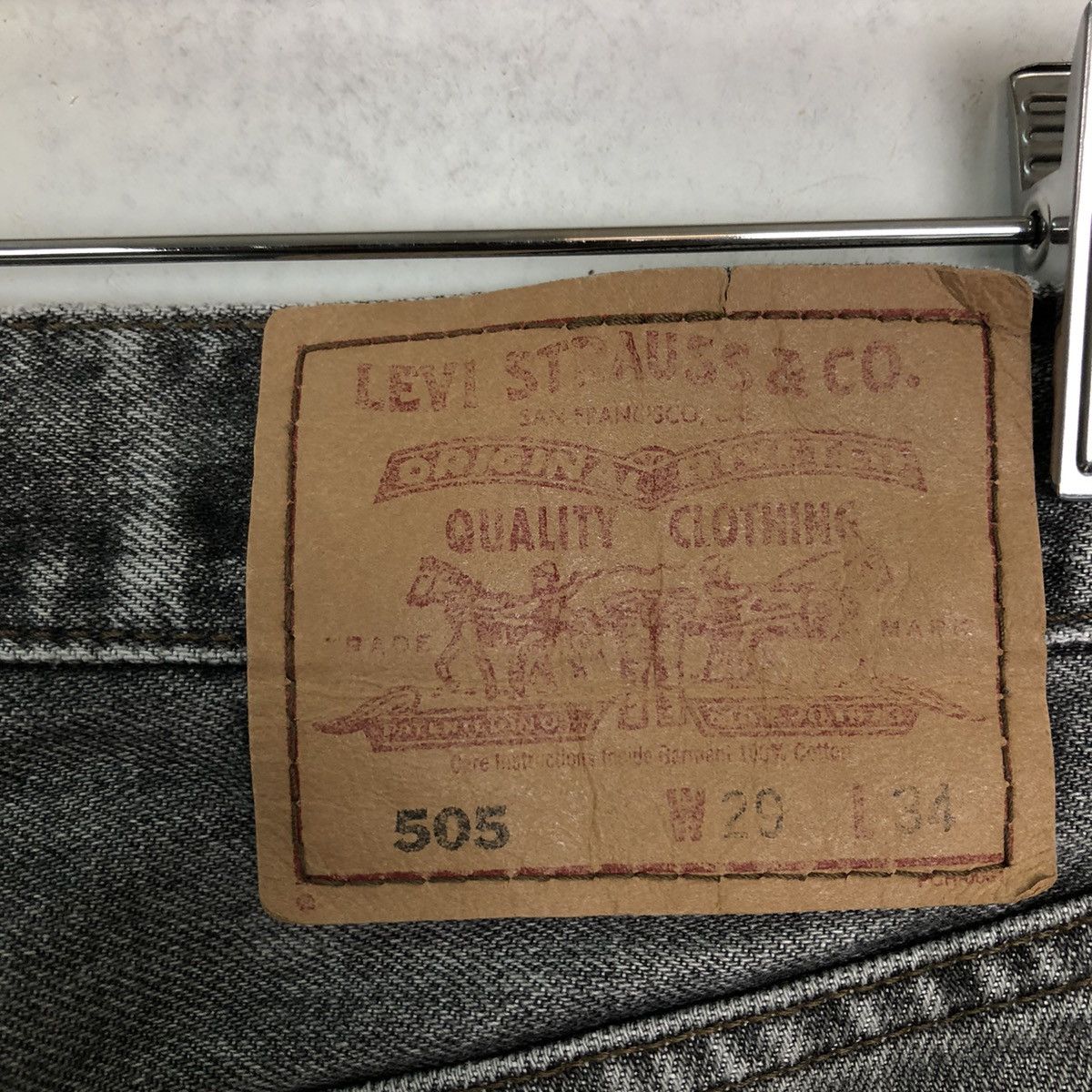 Levi's Vintage Clothing 🔥VINTAGE DISTRESSED DENIM JEANS LEVI’S LOT 505 Size US 28 / EU 44 - 12 Thumbnail