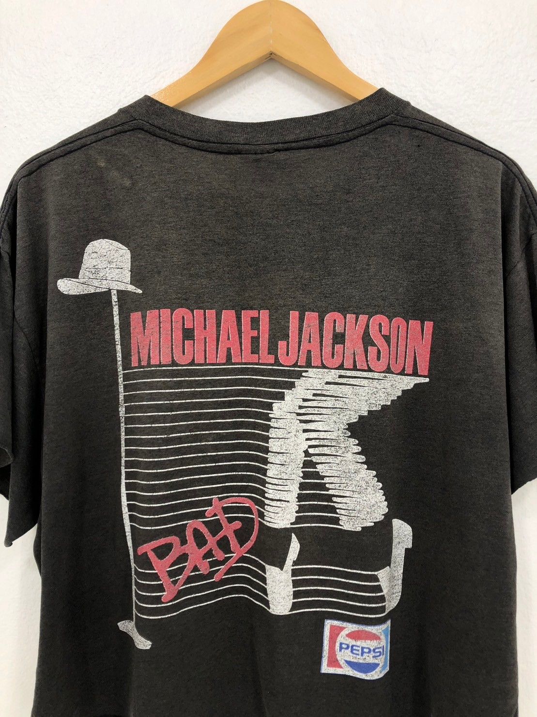 Michael Jackson × Rap Tees × Vintage Vintage 1988's Michael Jackson BAD shirt Spring Ford BN Size XL / US 12-14 / IT 48-50 - 3 Thumbnail