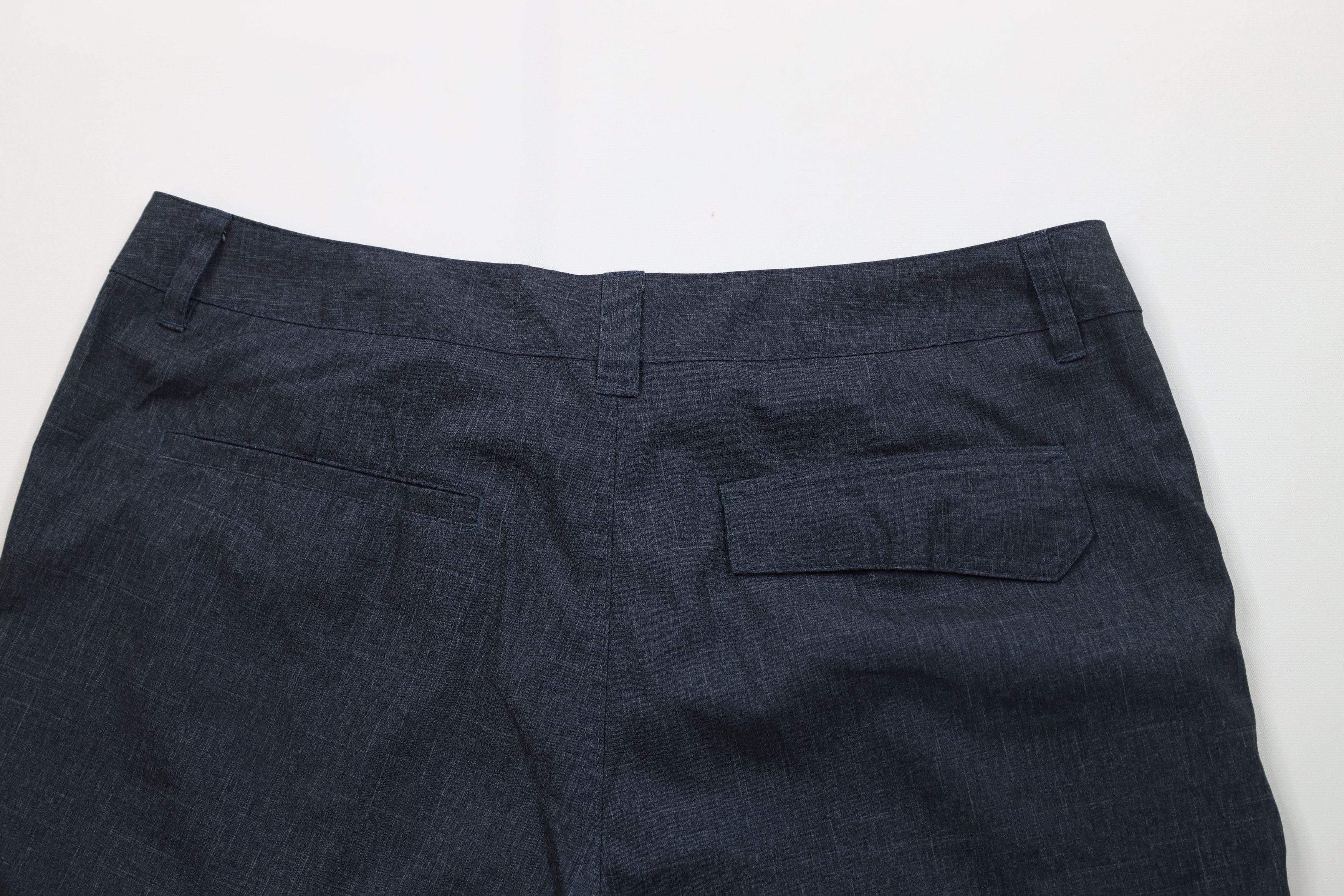 Oakley Oakley Spell Out Chambray Stretch Golf Golfing Chino Shorts Size US 38 / EU 54 - 10 Thumbnail