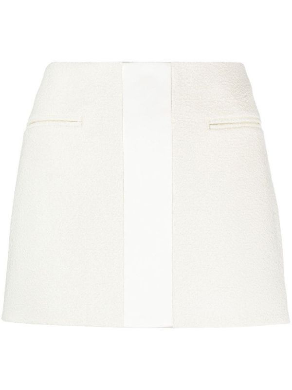 o1s1rm1224 Mini Skirt in White