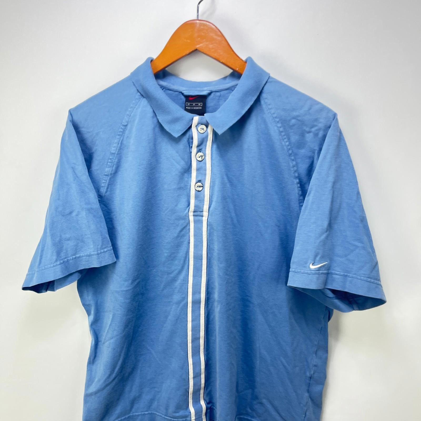 Nike Vintage 90s Nike Golf Swoosh Polo Shirt Medium Size US M / EU 48-50 / 2 - 2 Thumbnail
