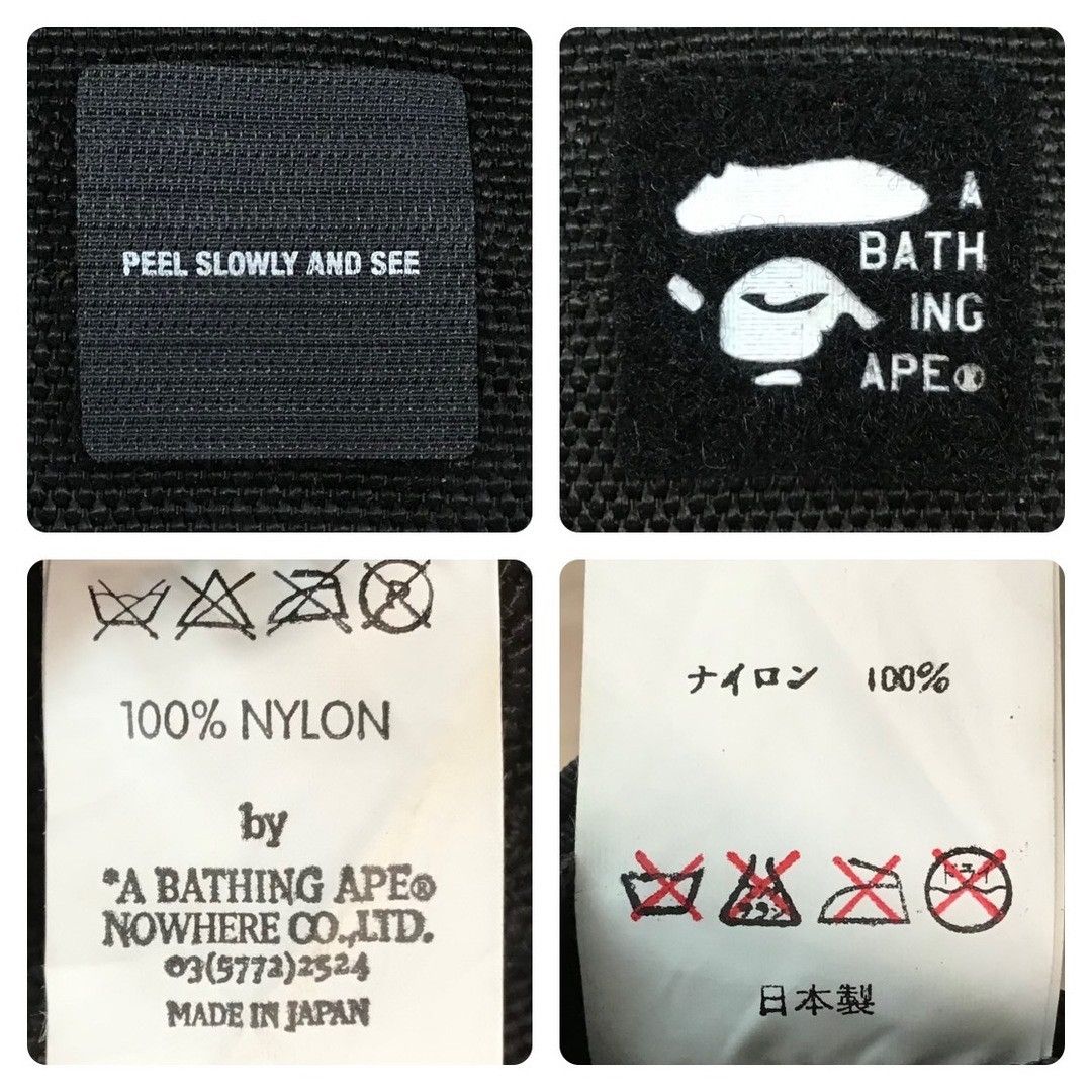 Bape 🔥Vintage🔥 BAPE belt pouch black a bathing ape NIGO Size ONE SIZE - 6 Thumbnail