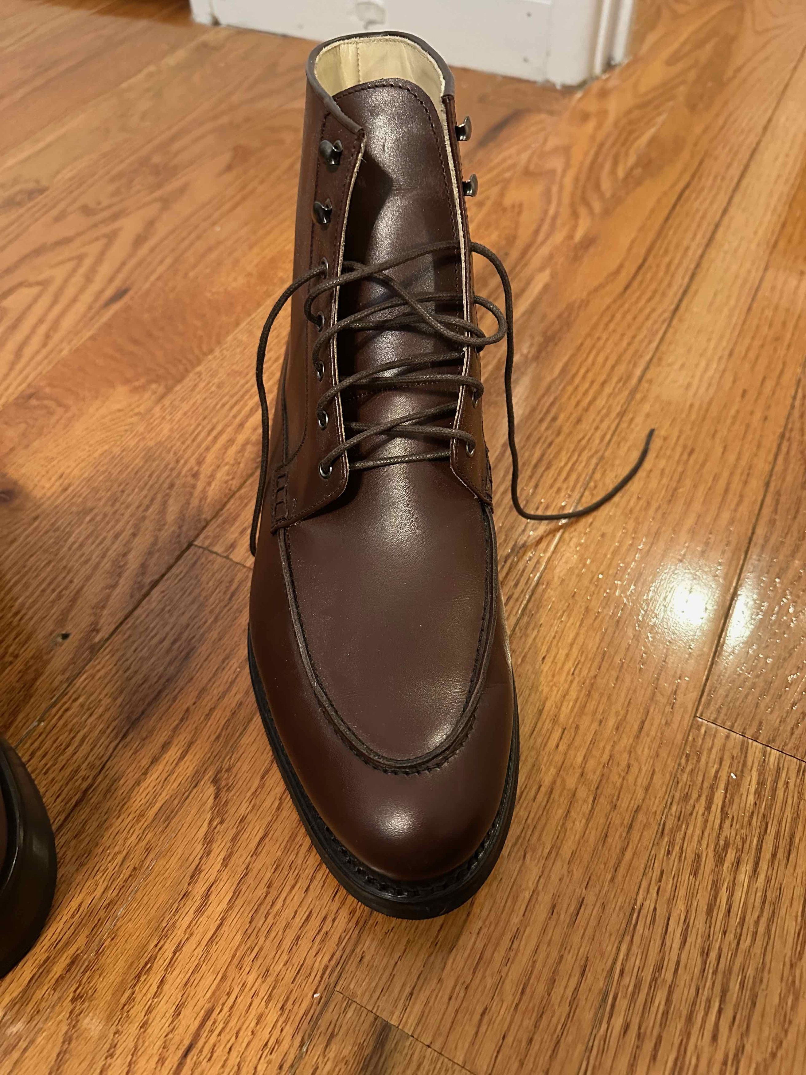 Other Idrese Magellan Moc Toe Leather Boots Size US 11 / EU 44 - 9 Thumbnail