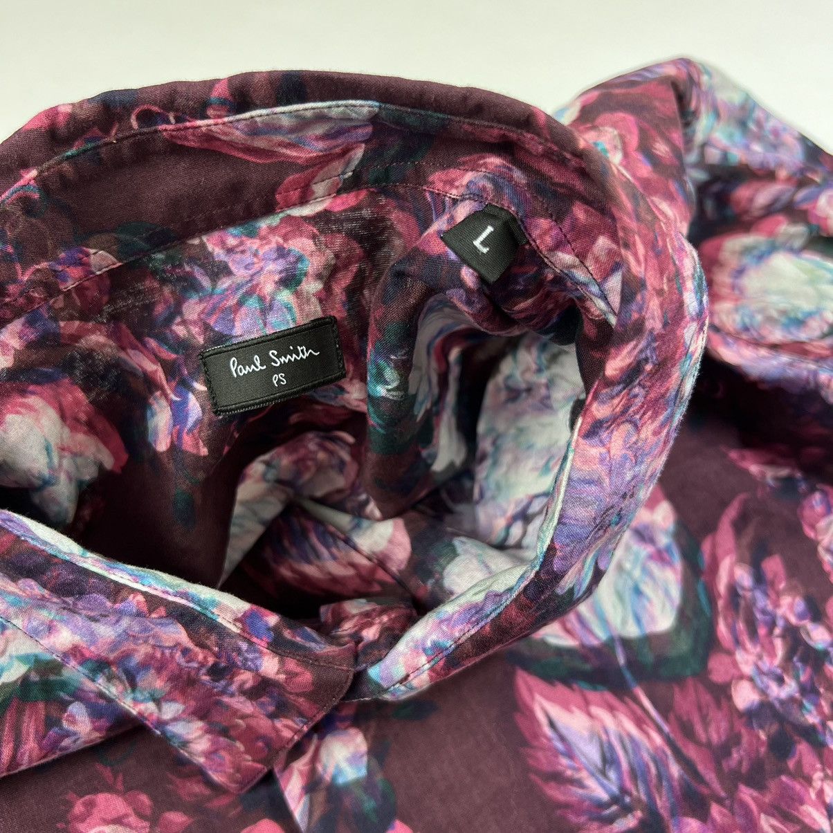 Paul Smith Paul Smith floral glitch print shirt Size US M / EU 48-50 / 2 - 4 Thumbnail