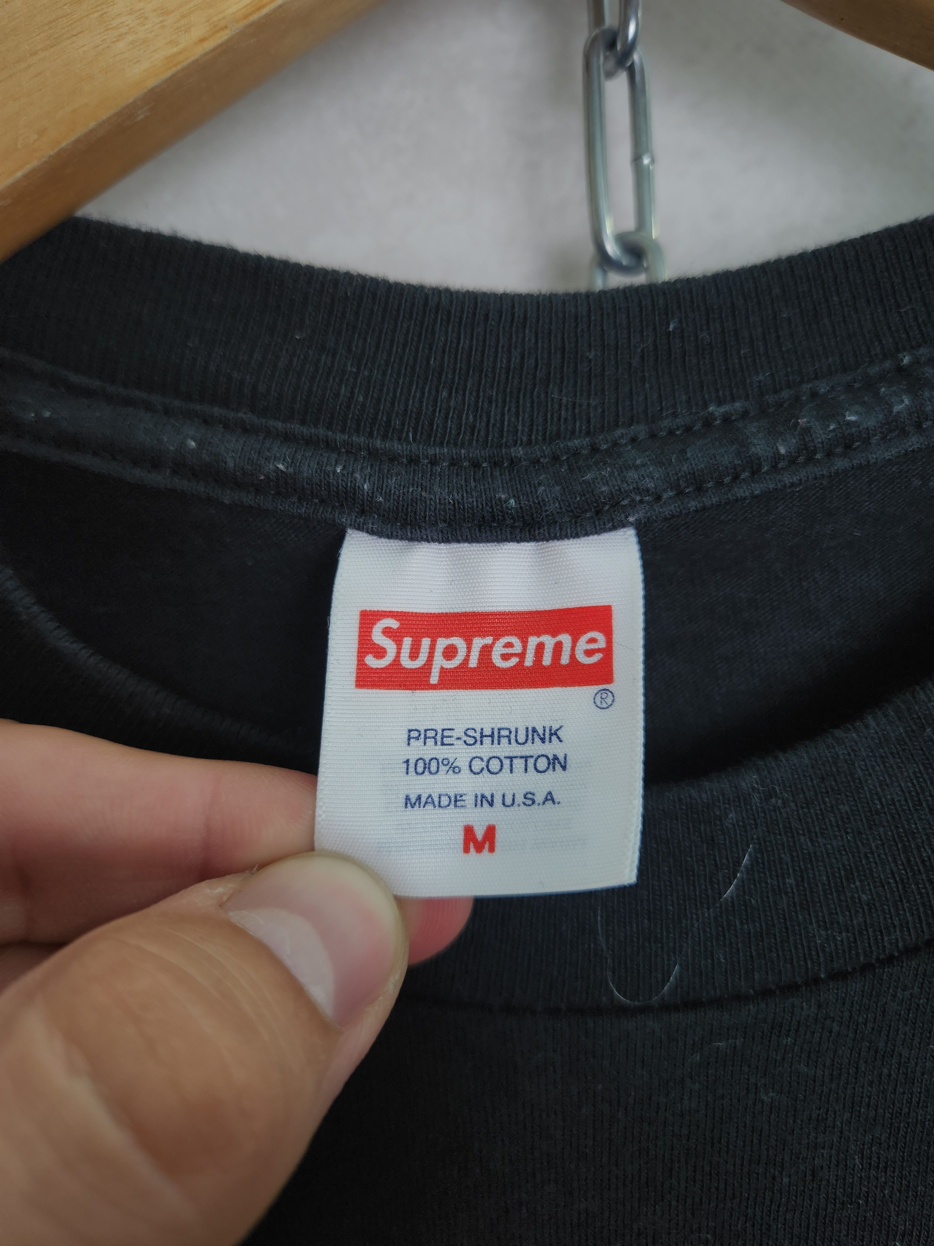 Supreme Supreme Crown Tee black size M Size US M / EU 48-50 / 2 - 7 Thumbnail