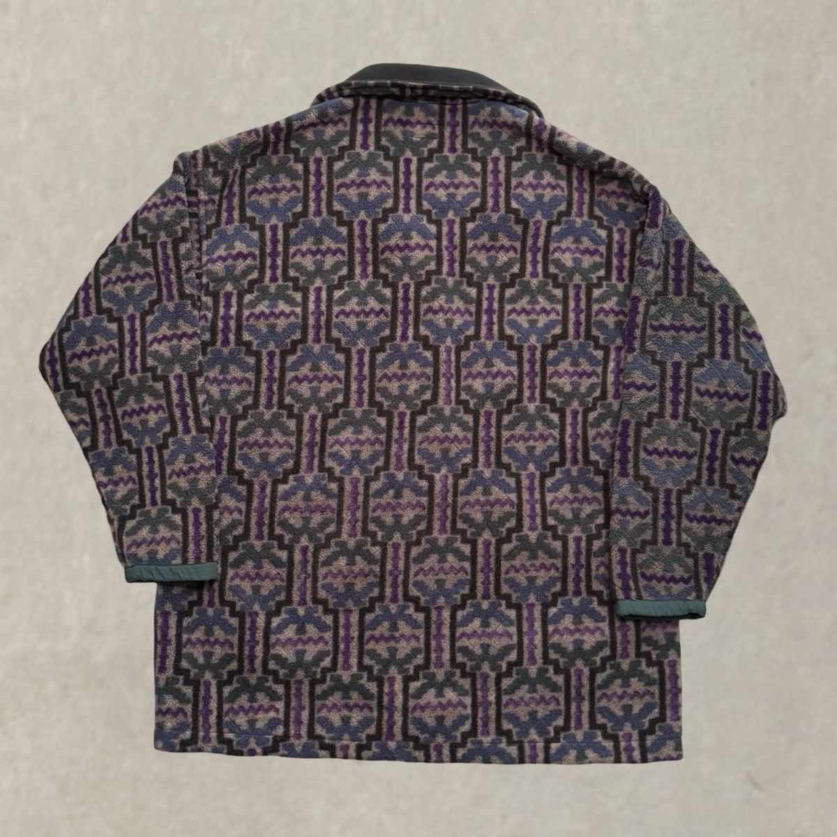 Patagonia Patagonia Tehuelche Fleece Barn Coat 90s Geometric Size US L / EU 52-54 / 3 - 3 Thumbnail