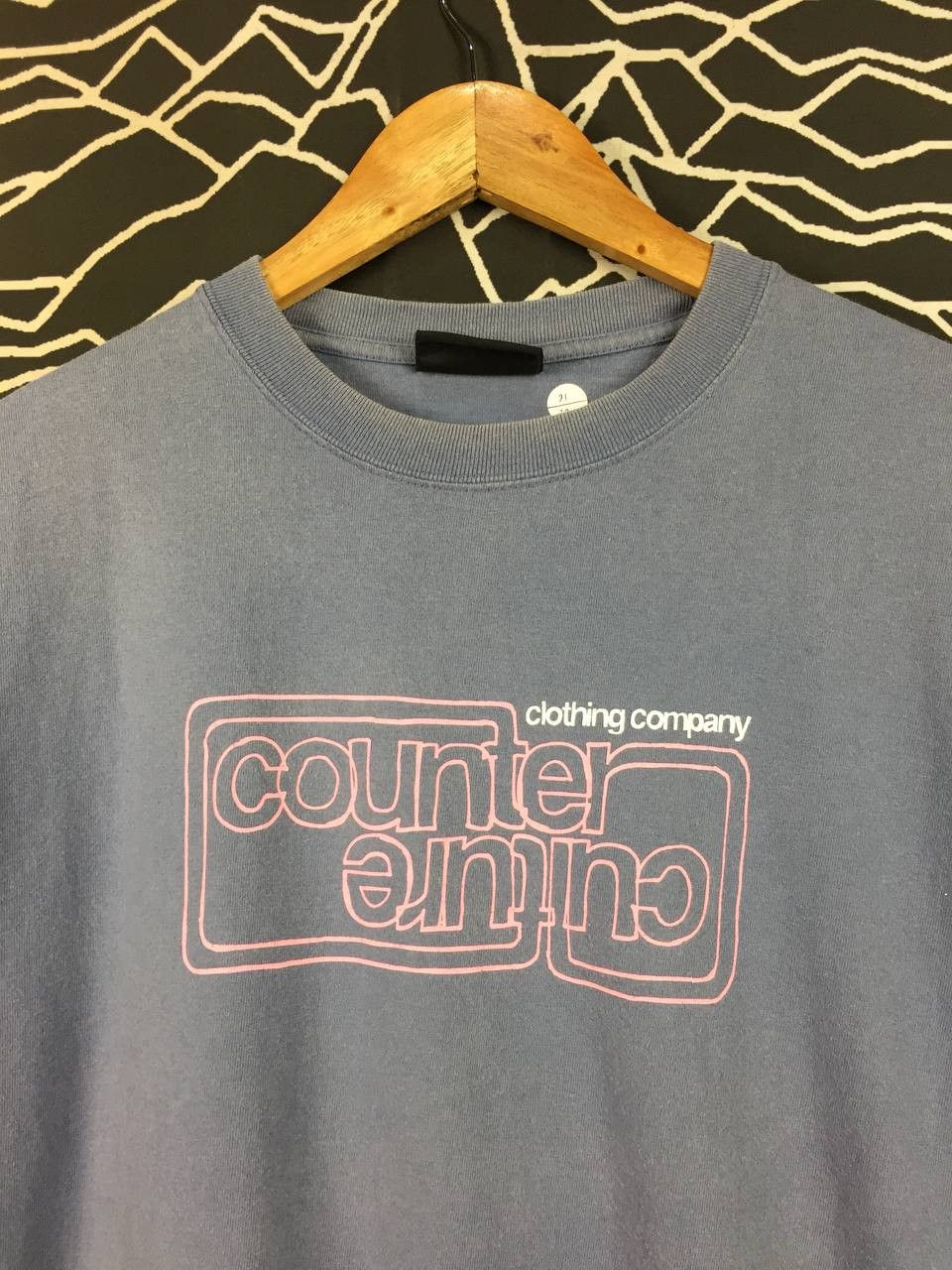 Vintage Vtg Counter Culture Clothing Company Big Logo Streetwear Tee Size US L / EU 52-54 / 3 - 3 Thumbnail