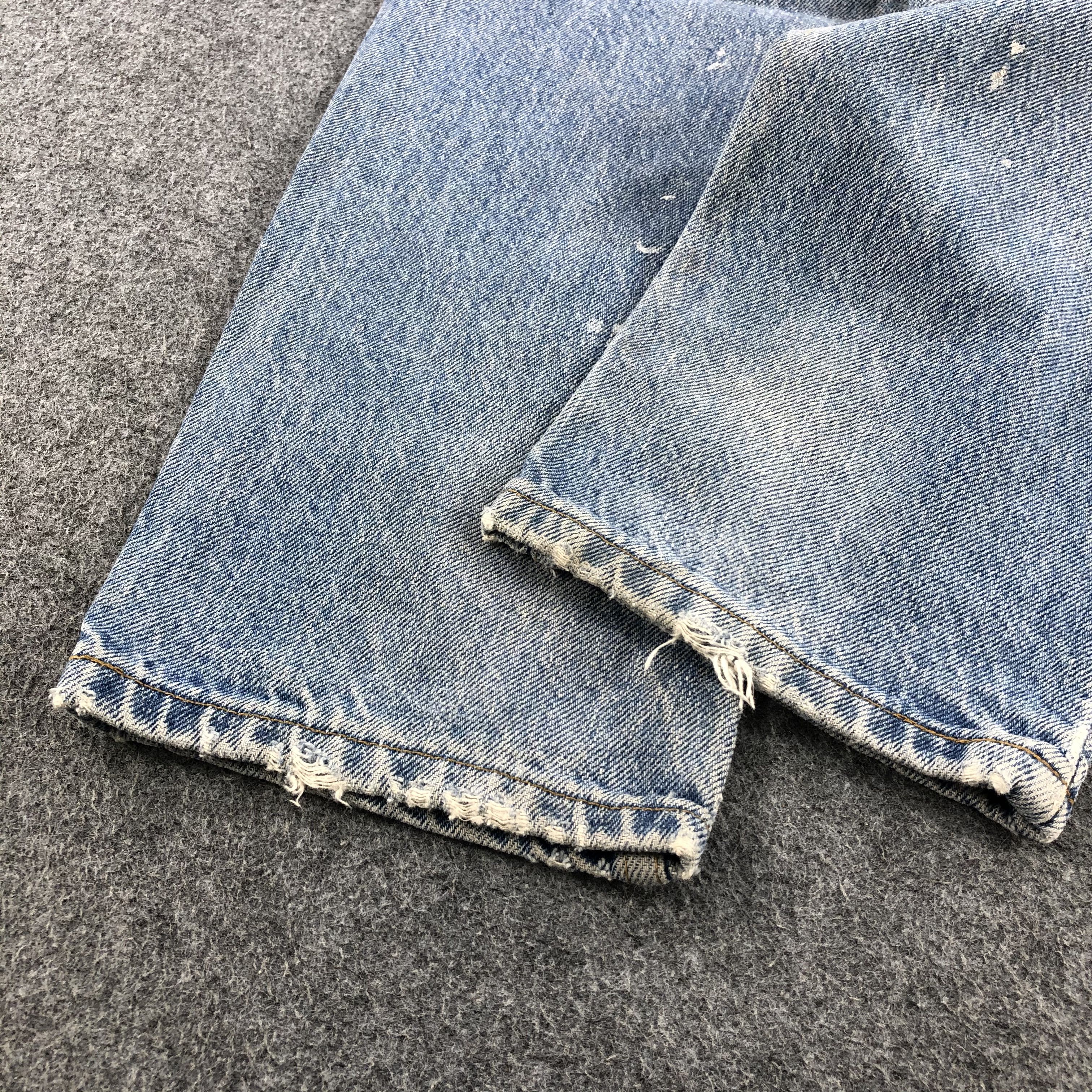 Levi's 80s Vintage Levis Jeans Stone Wash Denim 23 x 24 -J958 Size US 26 / EU 42 - 6 Thumbnail