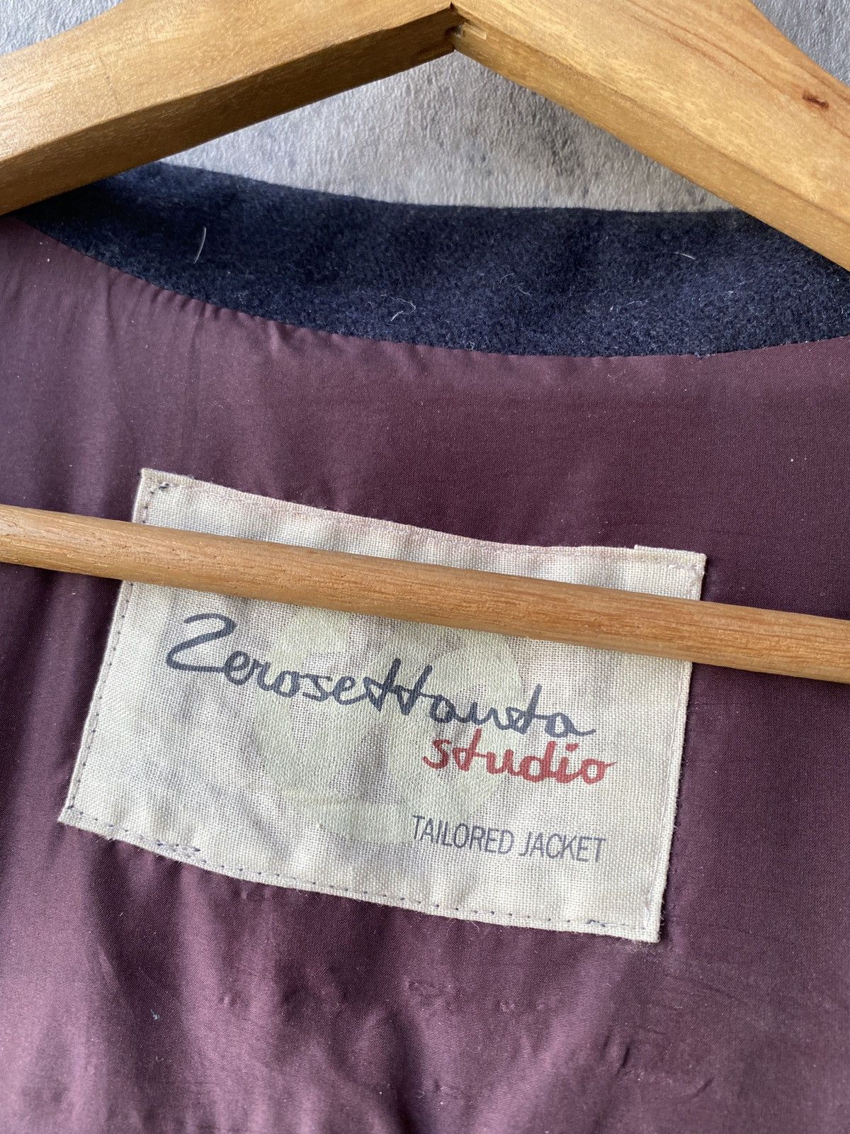 Japanese Brand Zerosettanta Studio Tailor Italy Wool Jacket Size US M / EU 48-50 / 2 - 13 Thumbnail