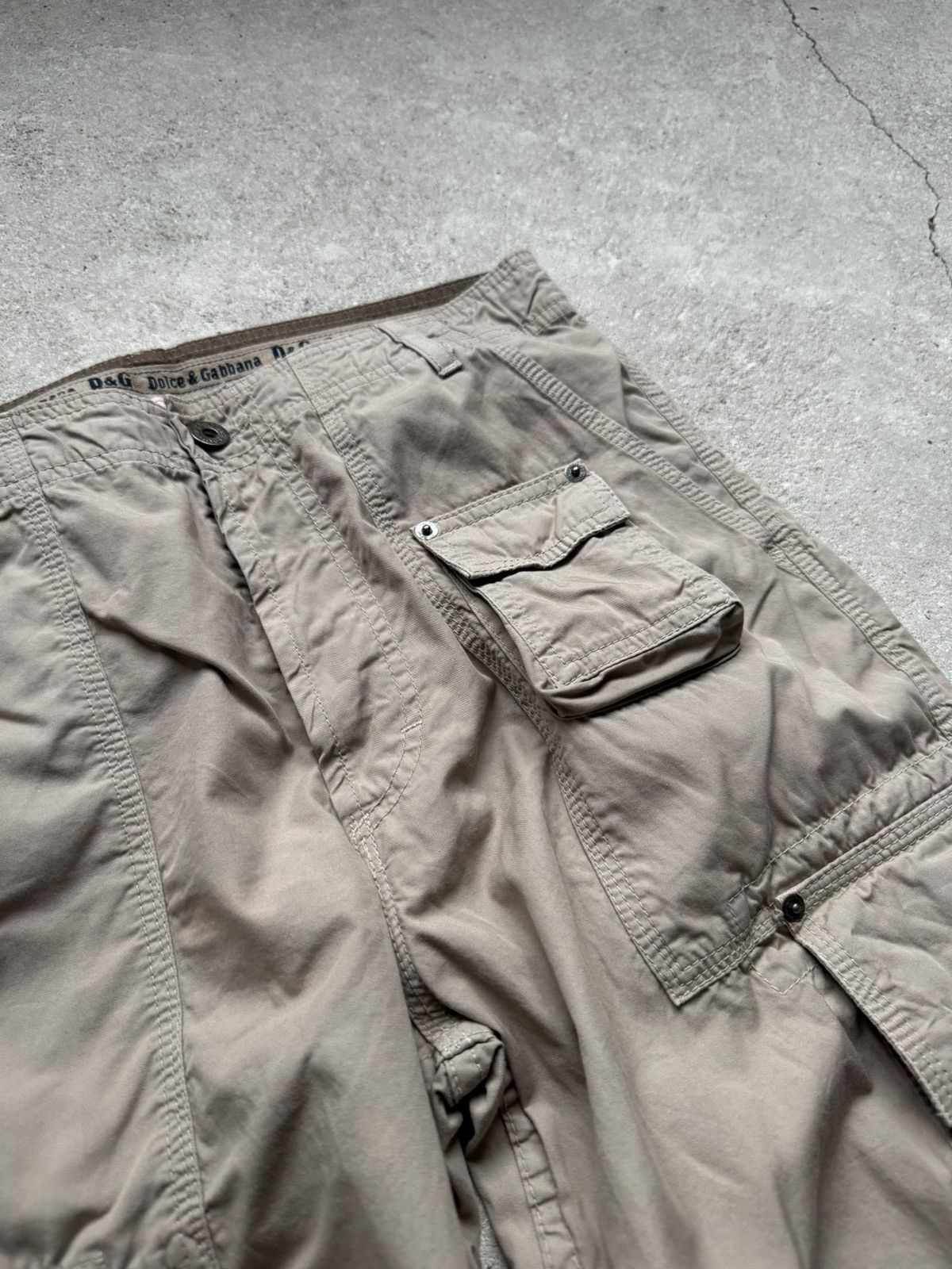 Dolce & Gabbana Archival Dolce&Gabbana Cargo Multipocket Pants Size US 30 / EU 46 - 8 Thumbnail