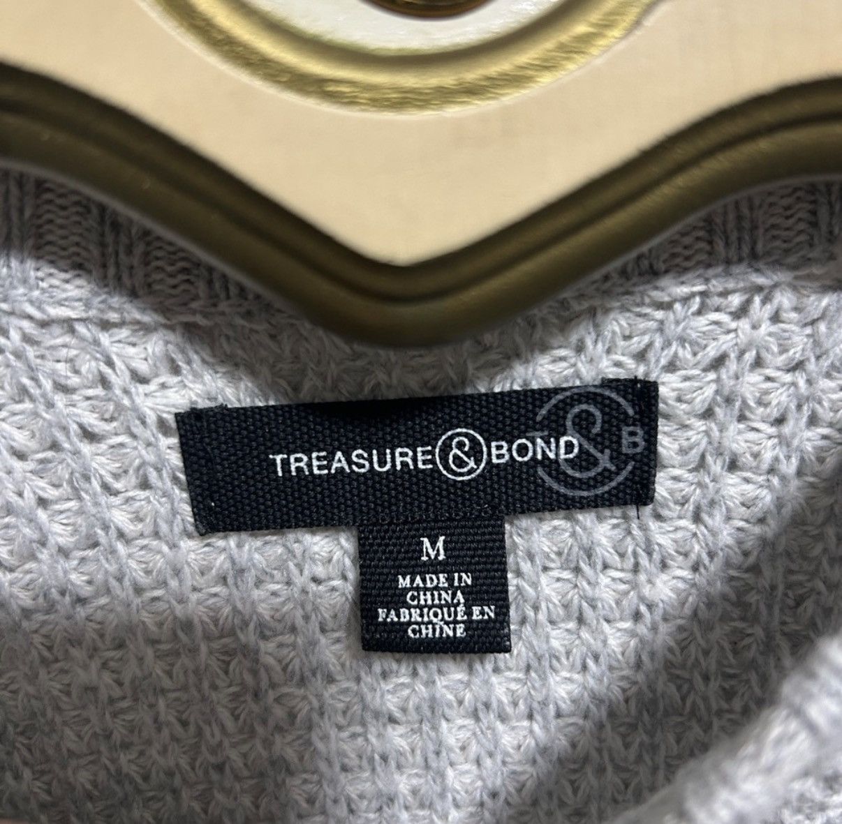 Treasure & Bond Treasure & Bond Men’s Crew Neck Sweater Size US M / EU 48-50 / 2 - 3 Thumbnail