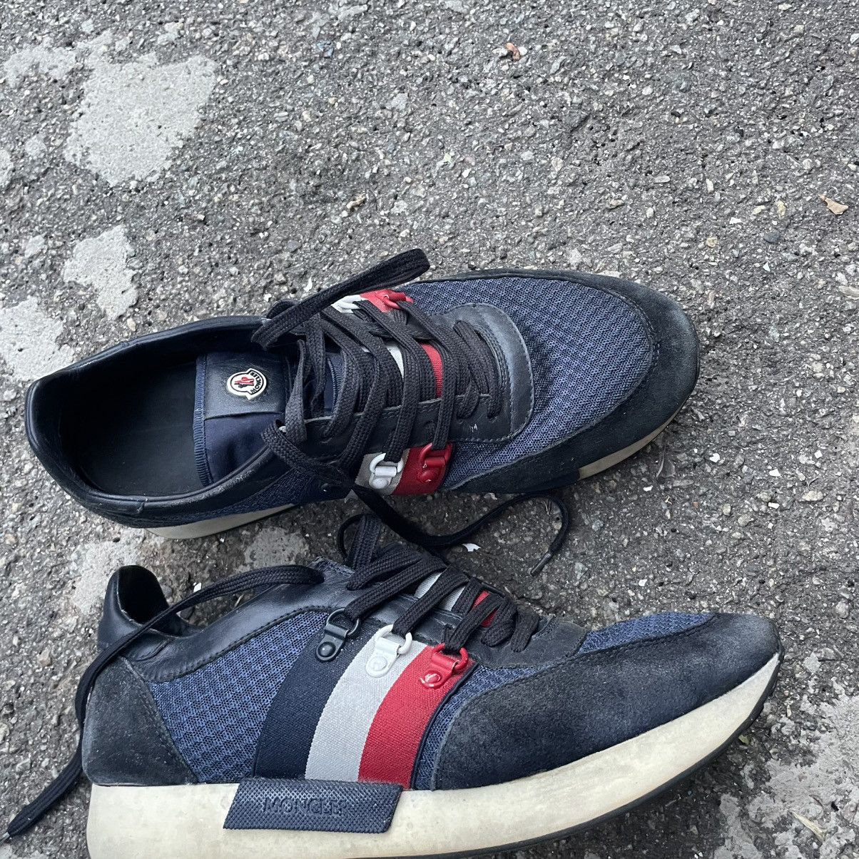 Moncler 43 Moncler blue Horace Low top Sneakers shoes boots Size US 10 / EU 43 - 4 Thumbnail