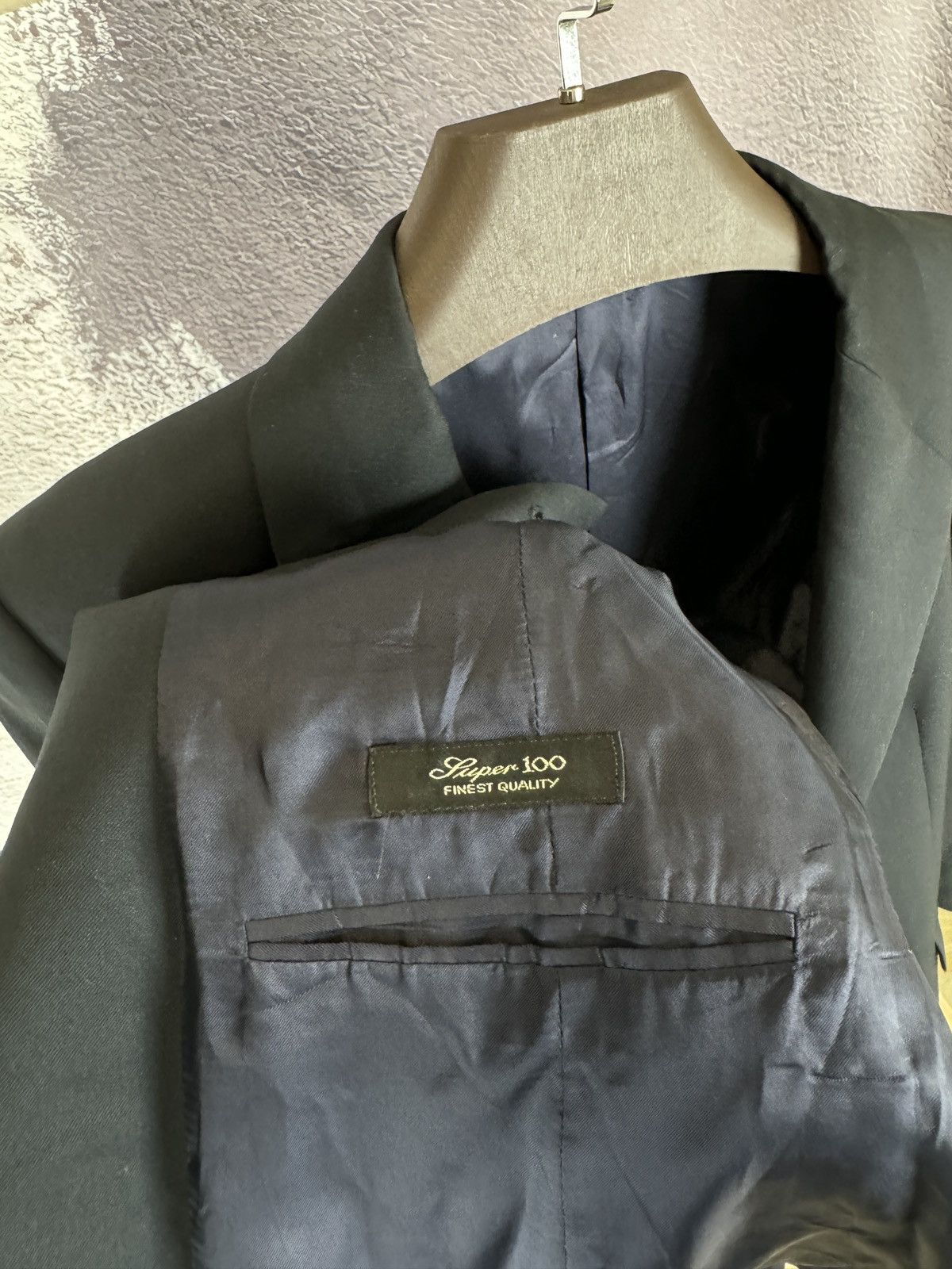 Burberry Burberry’s Prorsum vintage 100s wool black classic blazer Size M / US 6-8 / IT 42-44 - 13 Thumbnail