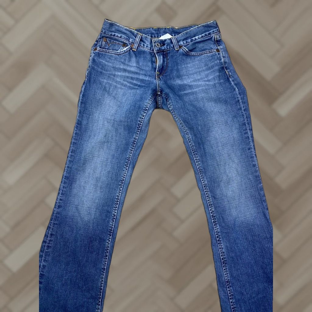 Lucky Brand Lucky Brand Socialite Jean Womens 0/25 Blue Medium Wash Casual Pockets #6760 Size 32" / US 10 / IT 46 - 1 Thumbnail