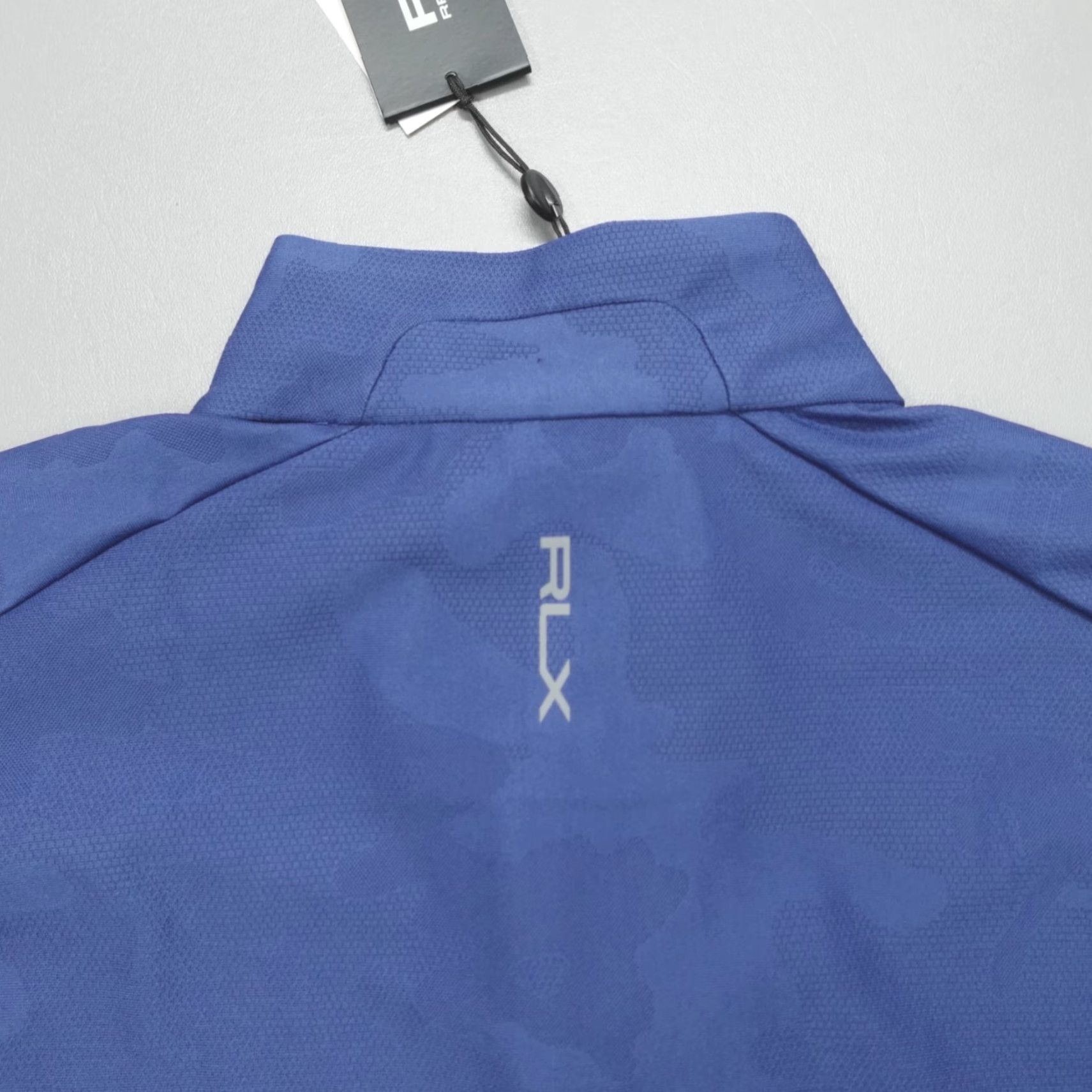 RLX Ralph Lauren RLX Ralph Lauren Golf 1/4 Zip Pullover Men's M Camouflage Navy Wicking Shirt Size US M / EU 48-50 / 2 - 8 Thumbnail