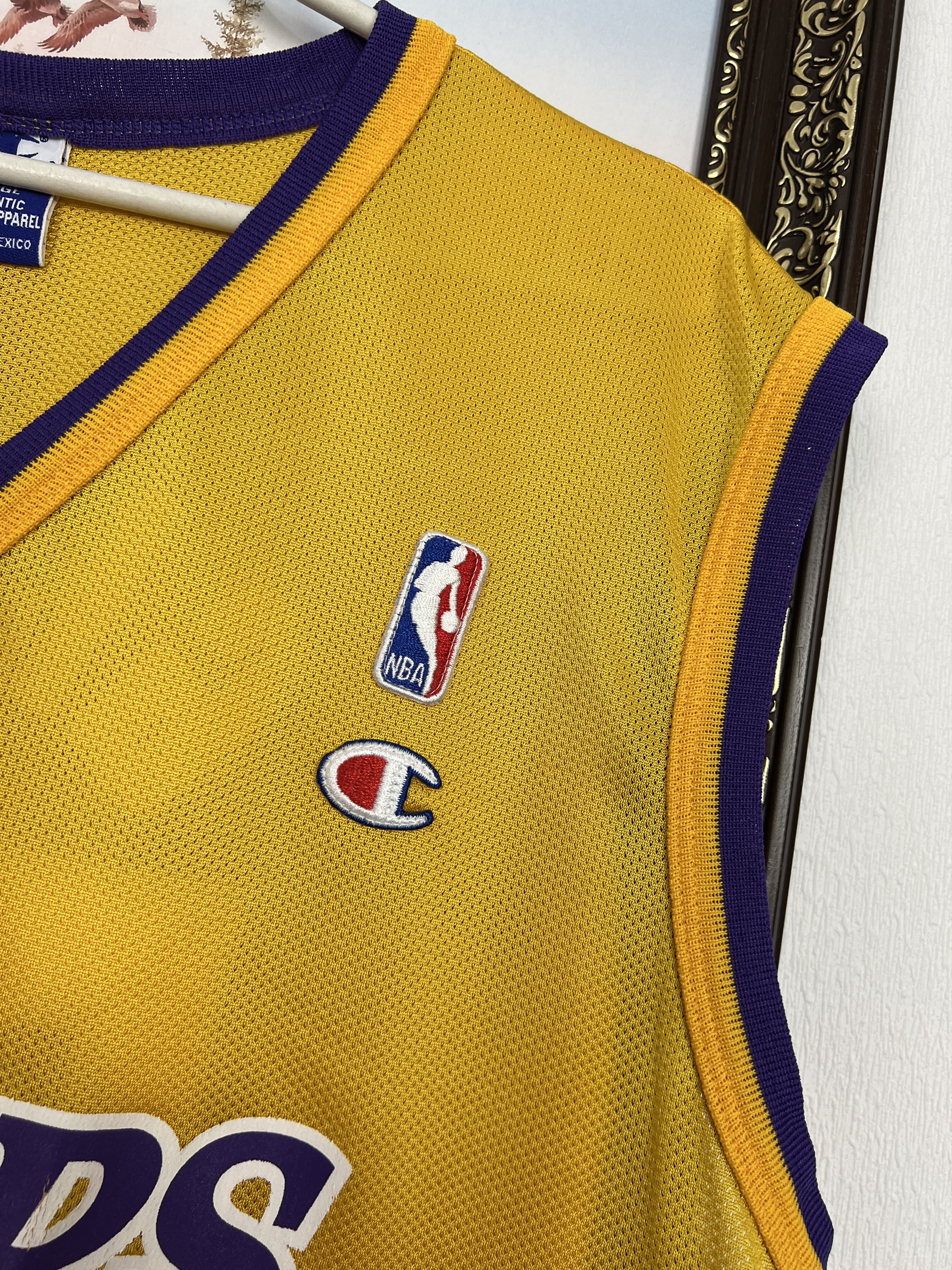 Champion Vintage 90's Champion Los Angeles Lakers Grant Jersey Size US L / EU 52-54 / 3 - 4 Thumbnail