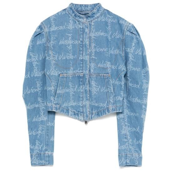 アウターその他 VIVIENNE WESTWOOD Women Outer 412531 1901001F W014I BLUE Vivienne Westwood VIVIENNE WESTWOOD Women Denim Jackets