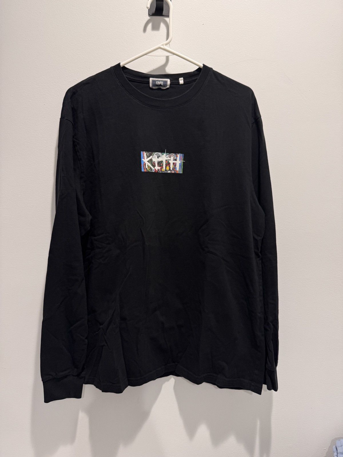 Kith Kith for Delphine Desane Classic Logo Black LS Tee Size M Size US M / EU 48-50 / 2 - 1 Thumbnail