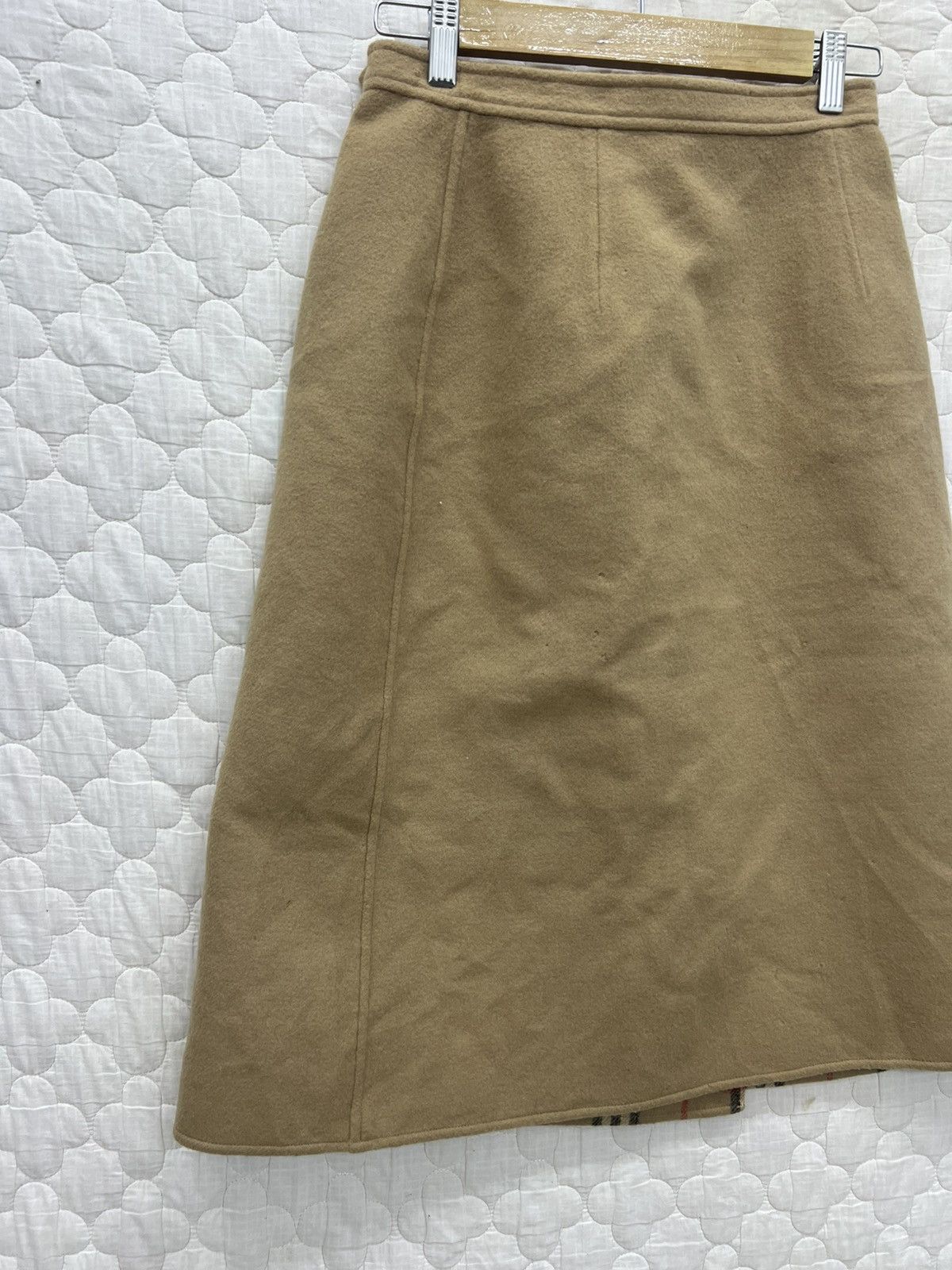 Burberry BURBERRY WRAP SKIRT WOOL Size 26" / US 2 / IT 38 - 6 Thumbnail