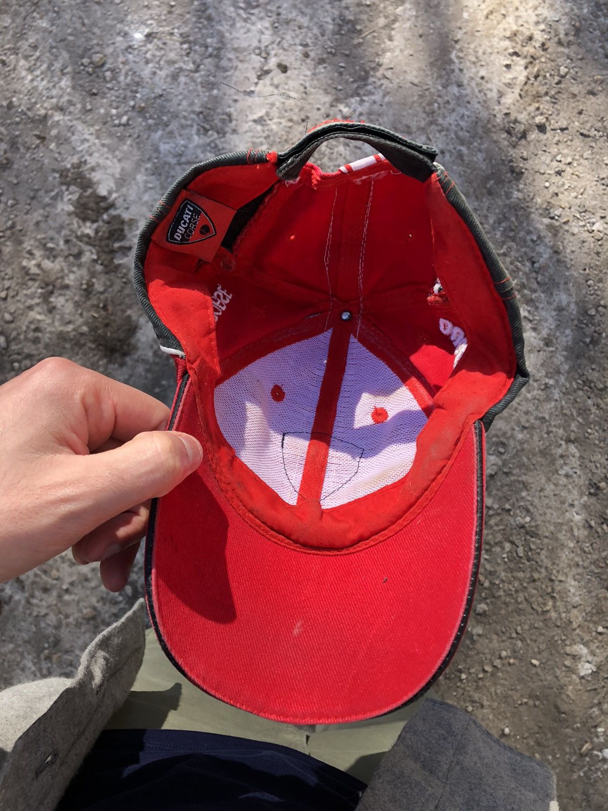 Ducati × Vintage VERY RARE DUCATI CORSE MOTORCYCLE CAP RACING BIKE RETRO 90s Size ONE SIZE - 11 Thumbnail