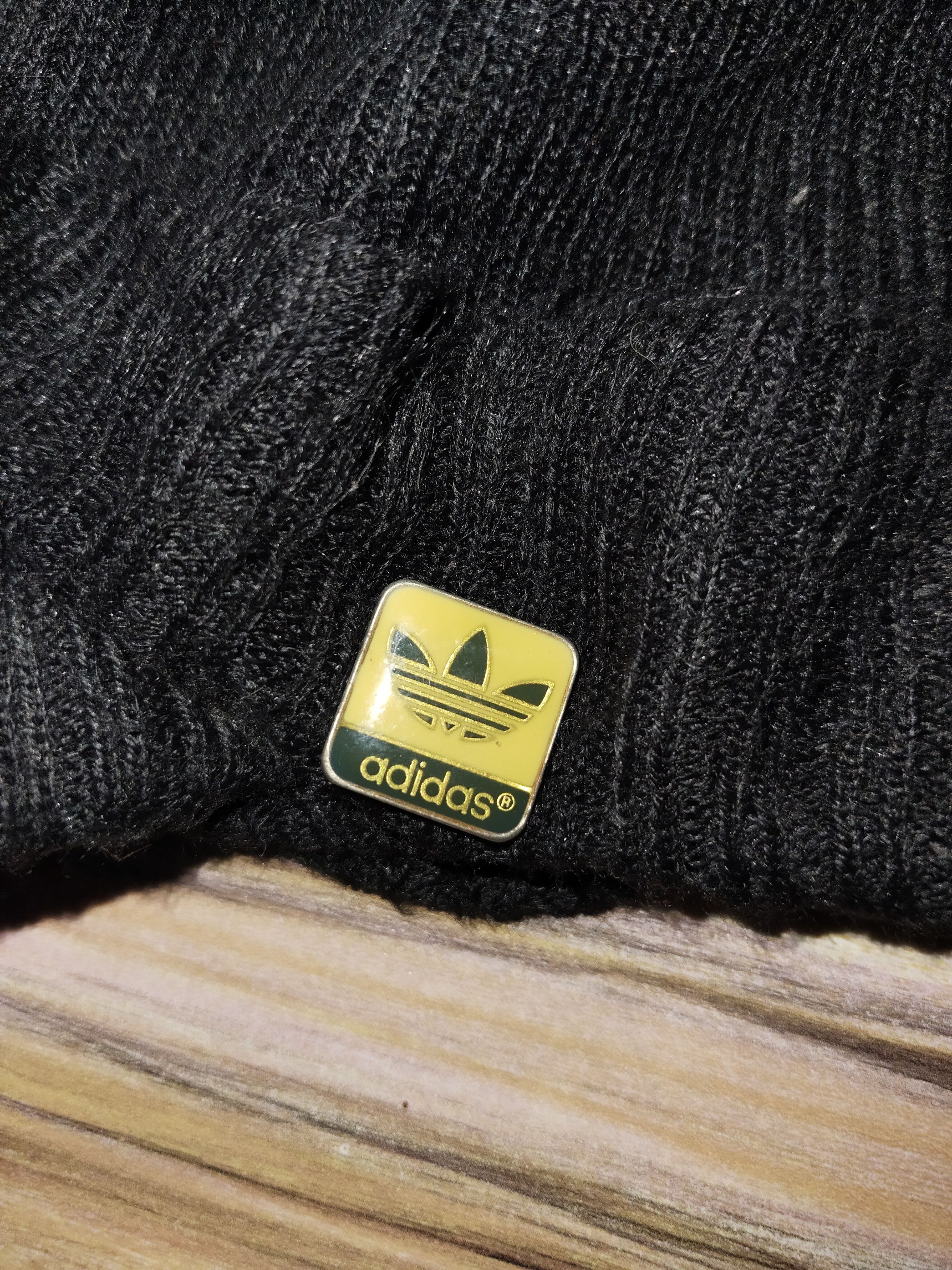 Adidas × Vintage Vintage ADIDAS Beanie Size ONE SIZE - 2 Thumbnail