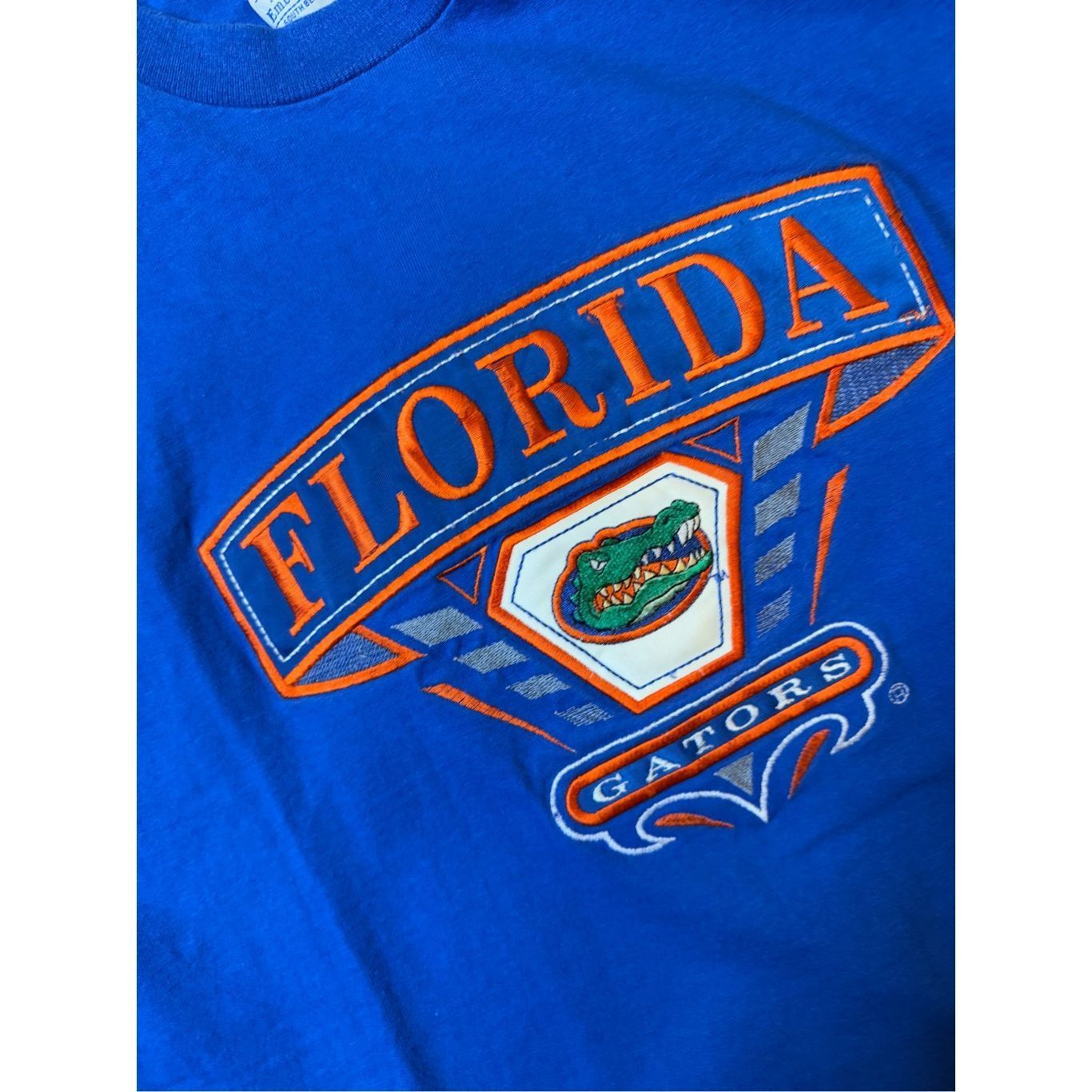 Vintage Size M - Vintage 1990s Florida Gators Tshirt Embroidered Size US M / EU 48-50 / 2 - 2 Thumbnail