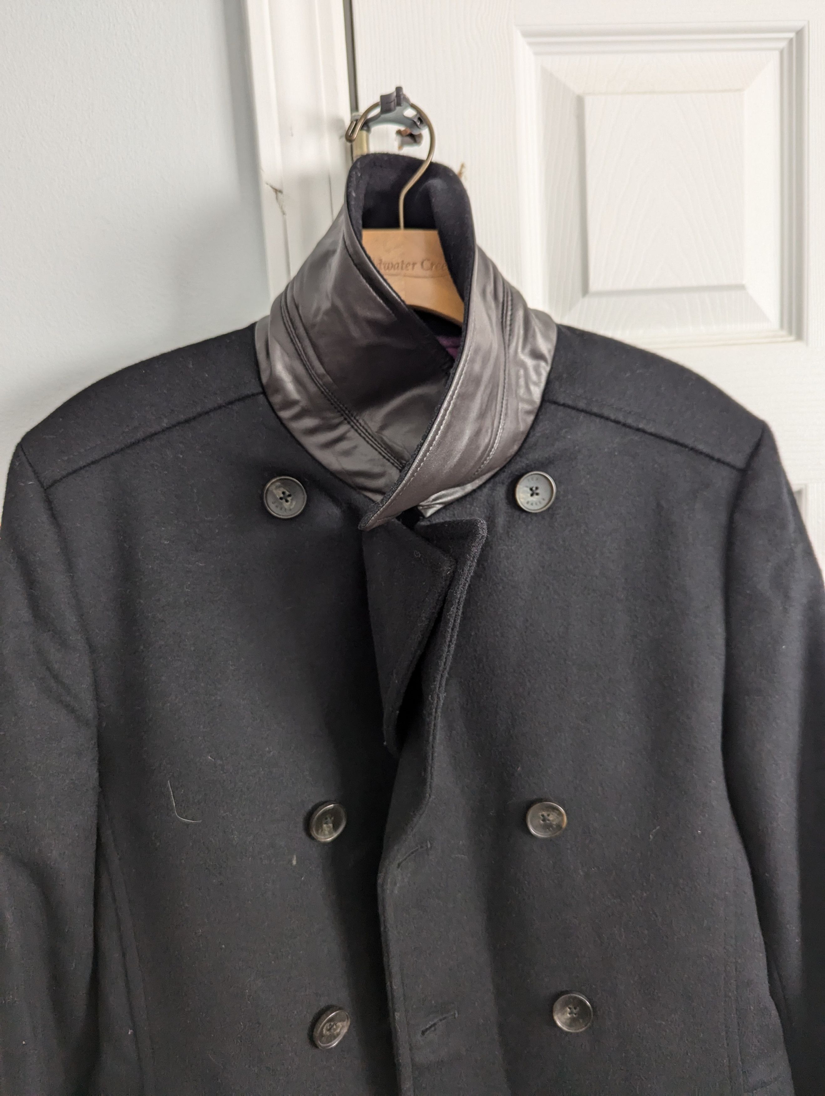 Ted Baker Ted Baker Black Pea Coat Size 3/M Size US M / EU 48-50 / 2 - 3 Thumbnail