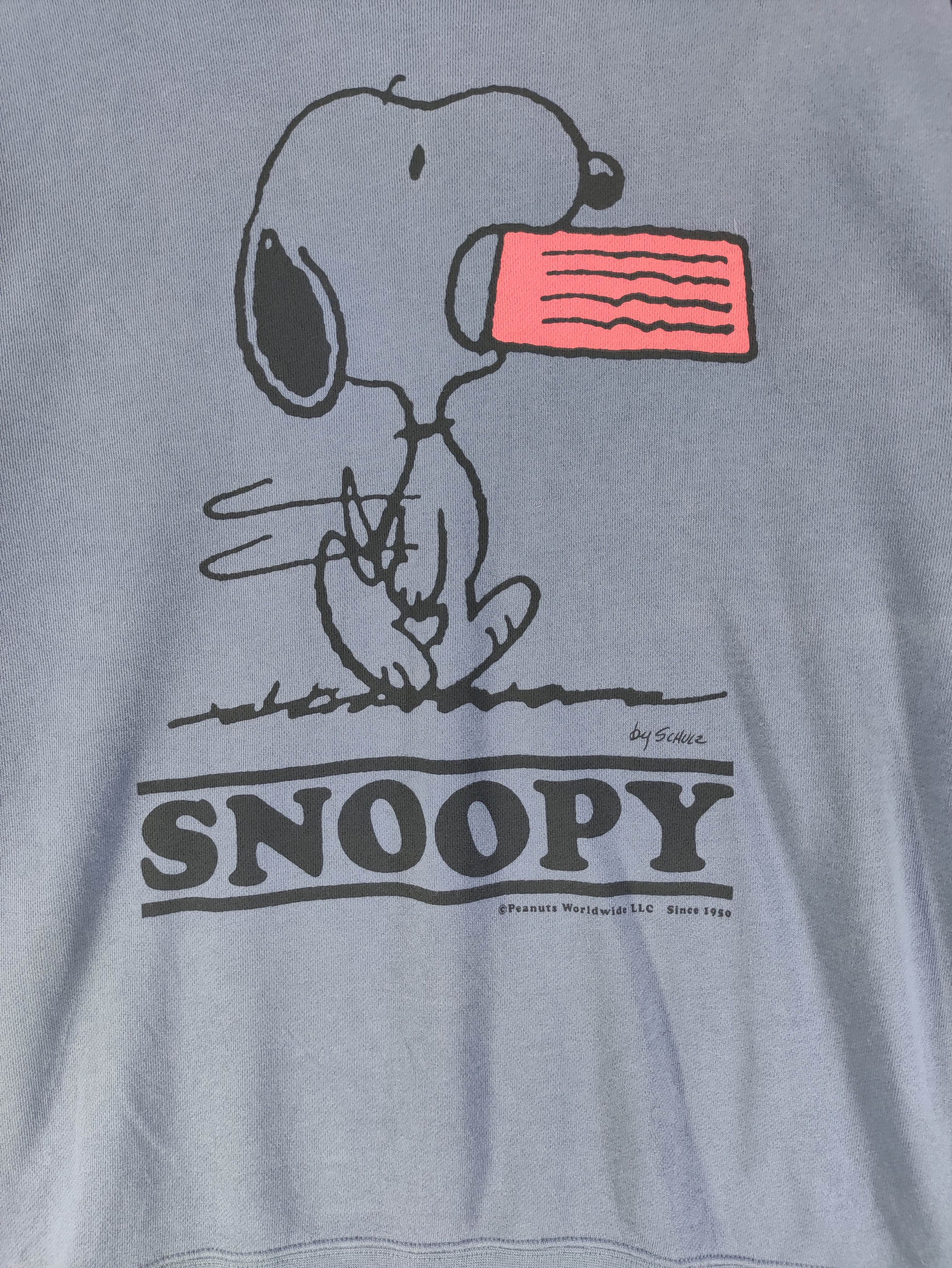 Cartoon Network × Uniqlo Vintage Uniqlo Ut Peanuts Snoopy Sweatshirt Big Logo Size US L / EU 52-54 / 3 - 2 Thumbnail