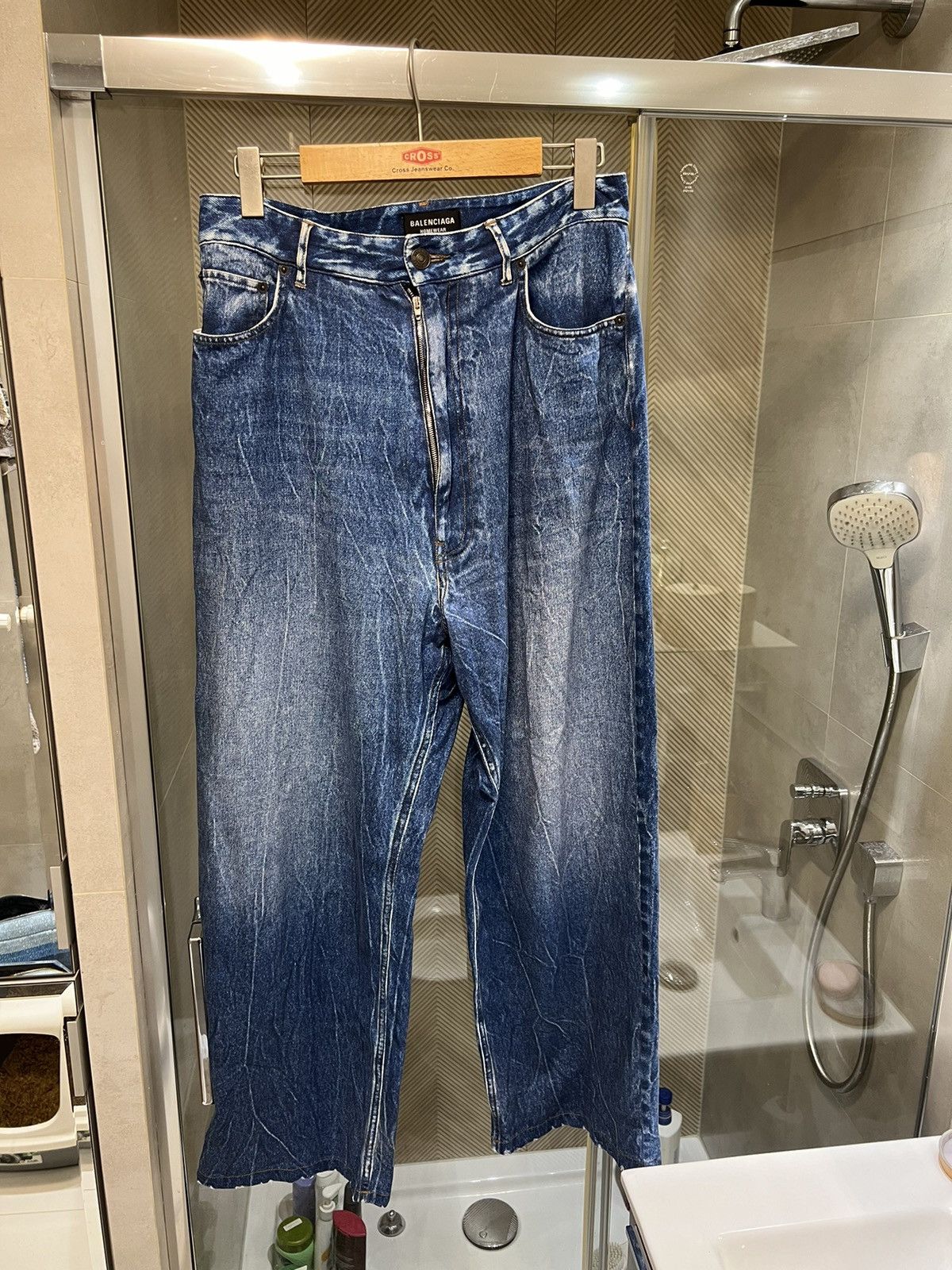 Balenciaga Balenciaga Trompe-L’oeil Jersey Pants Size US 32 / EU 48 - 5 Thumbnail