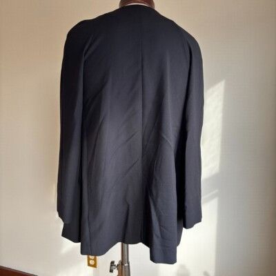 OSKA OSKA Collarless Designer Duster Coat Minimalist Style Jacket Size M / US 6-8 / IT 42-44 - 5 Thumbnail