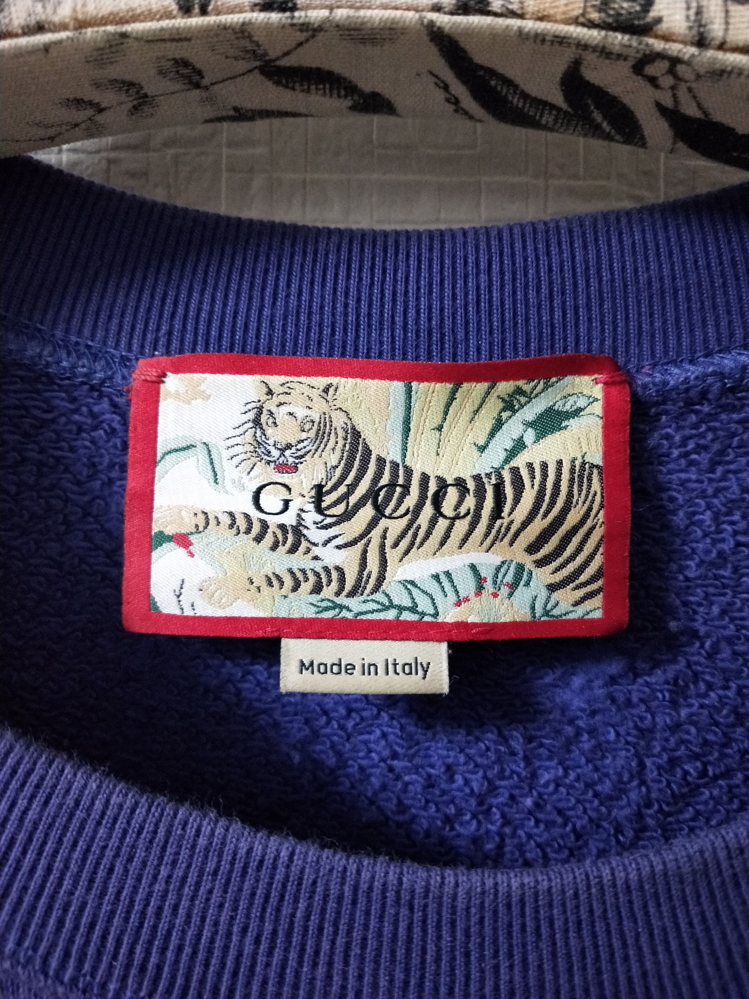 Gucci 'Tiger' Print Sweatshirt Size US L / EU 52-54 / 3 - 4 Thumbnail