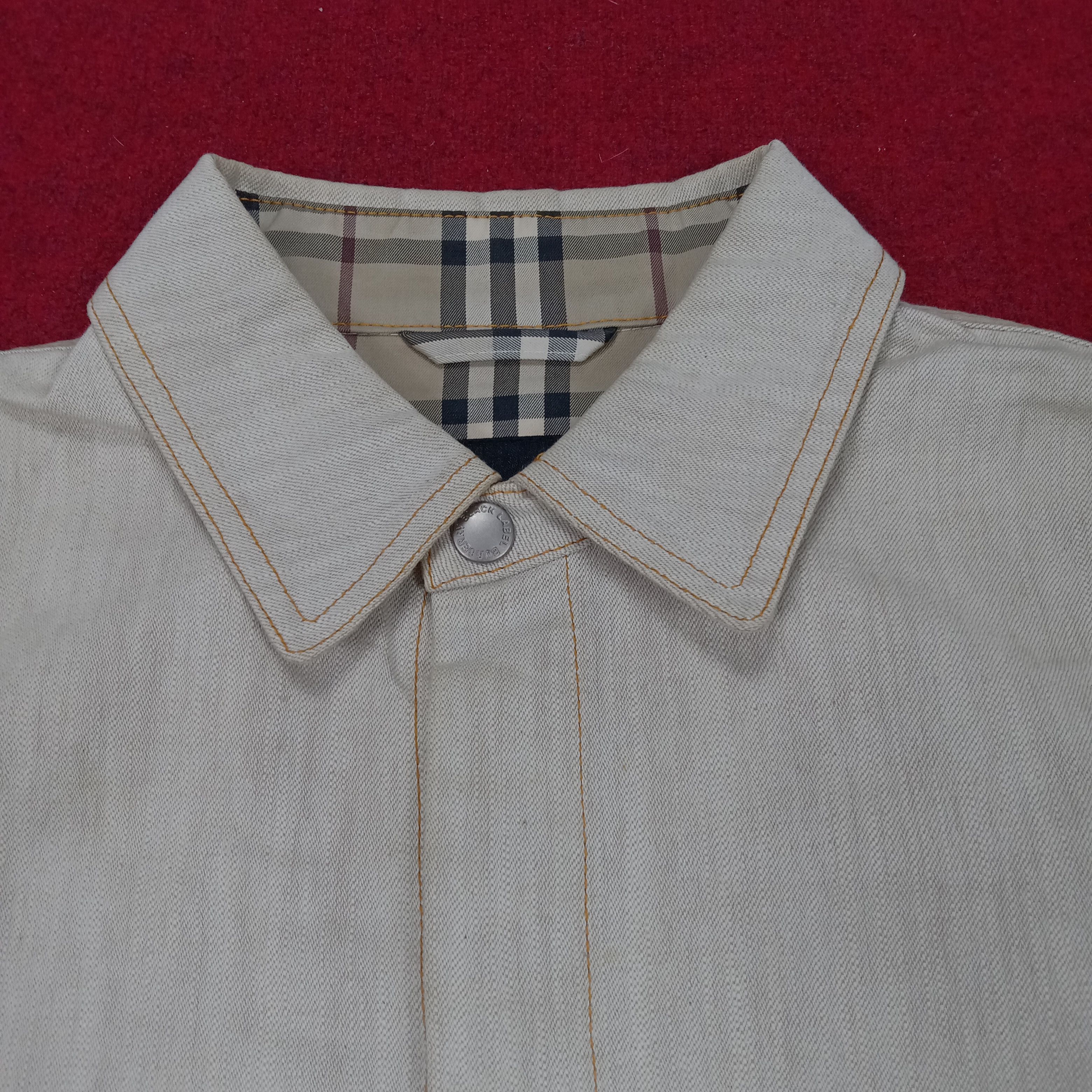 Burberry × Vintage Burberry Black Label Fashion Casual Style Jacket Size US S / EU 44-46 / 1 - 3 Thumbnail
